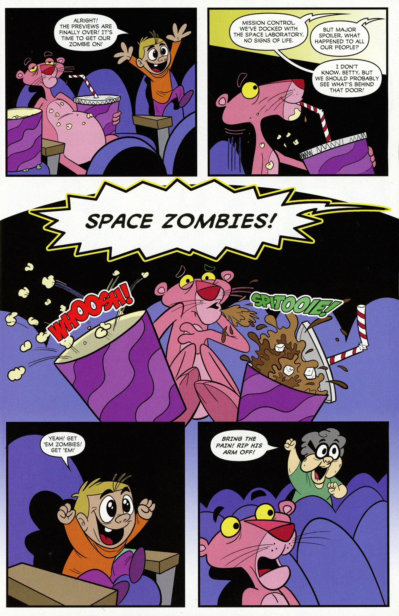 Read online Pink Panther: Trick or Pink comic -  Issue # Full - 16