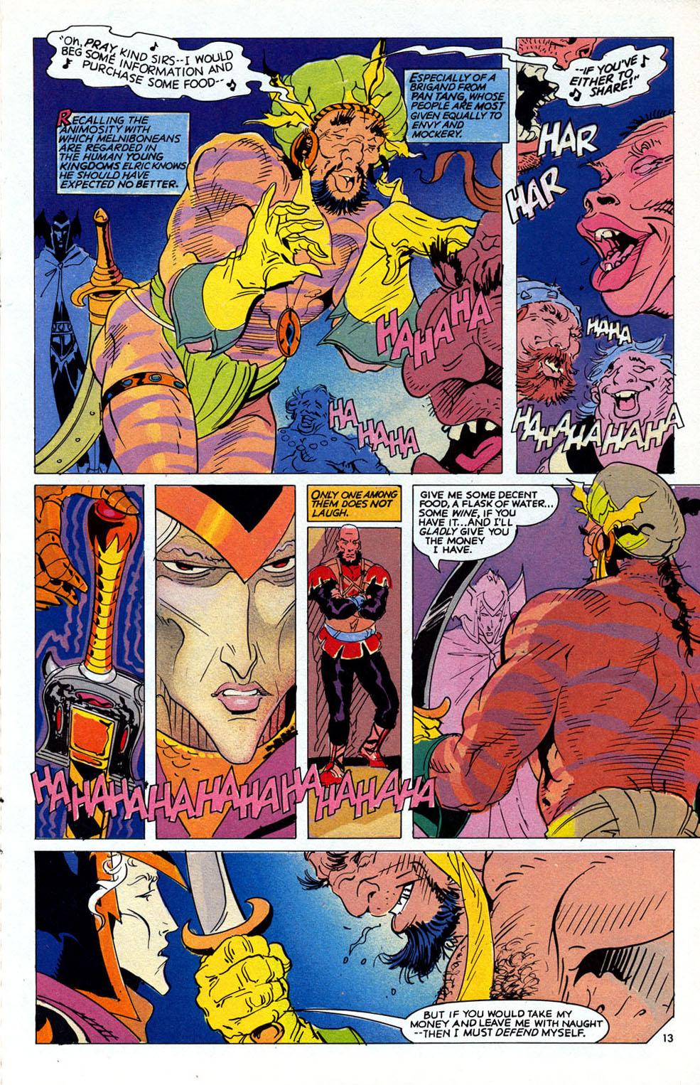 Read online Elric: Sailor on the Seas of Fate comic -  Issue #4 - 17