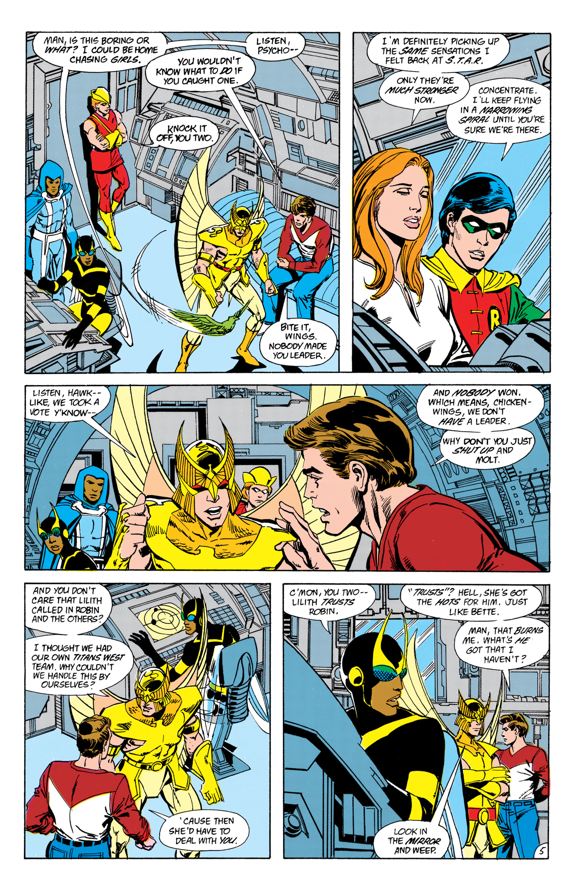 Read online The New Titans (1988) comic -  Issue #56 - 6