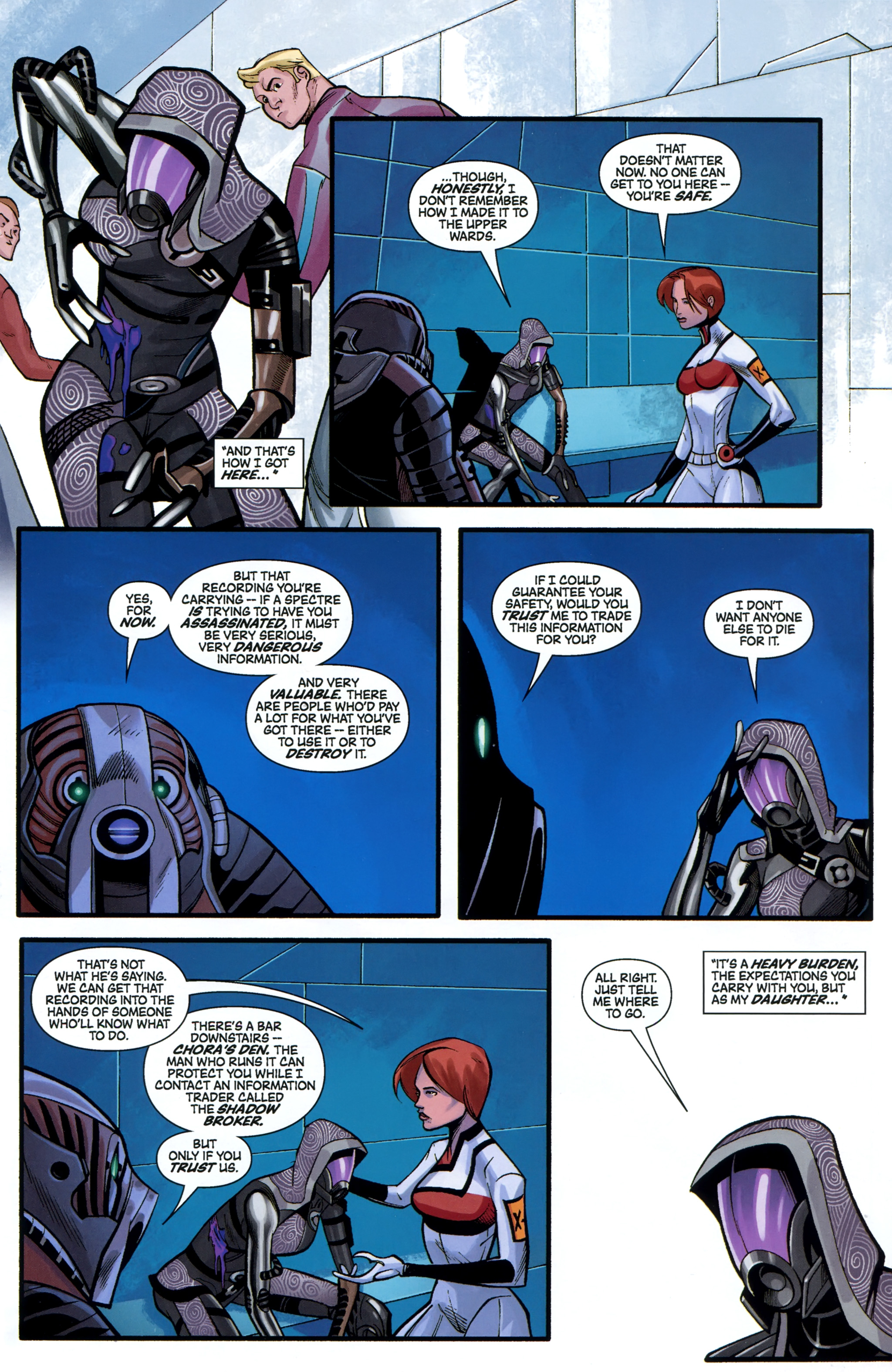 Read online Mass Effect: Homeworlds comic -  Issue #2 - 22