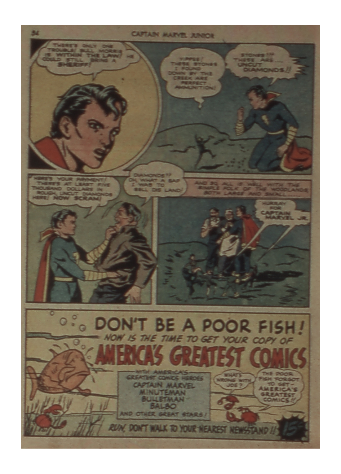 Read online Captain Marvel, Jr. comic -  Issue #5 - 54
