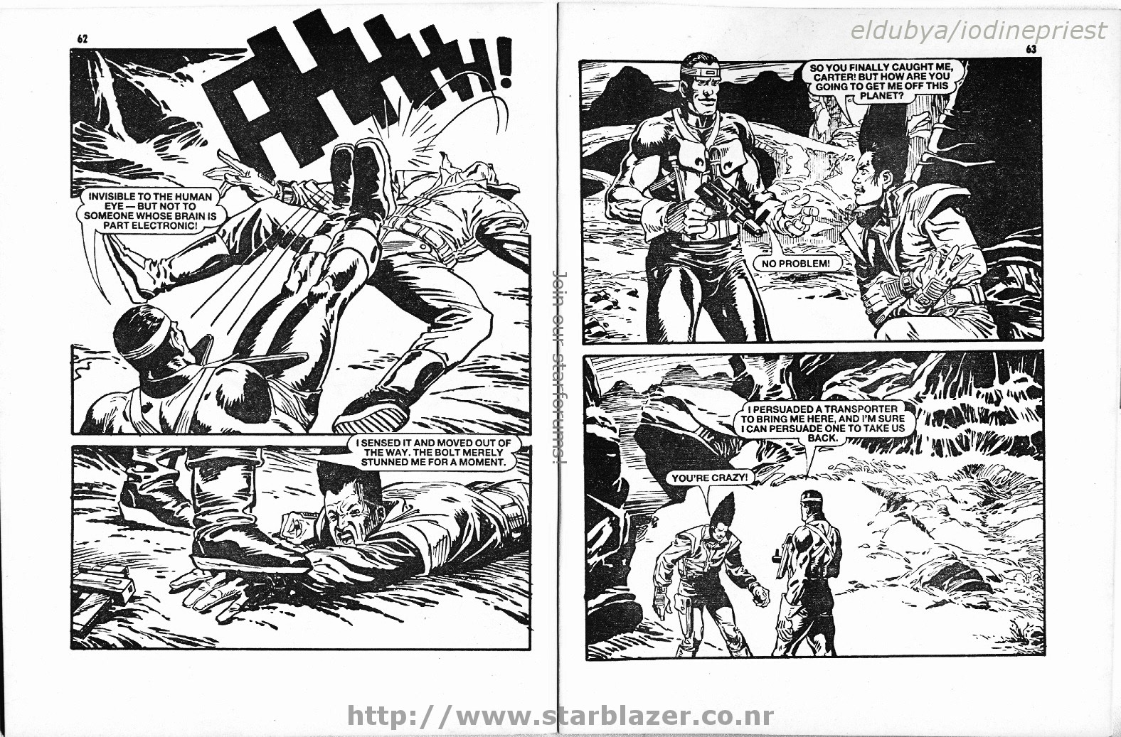 Read online Starblazer comic -  Issue #215 - 33