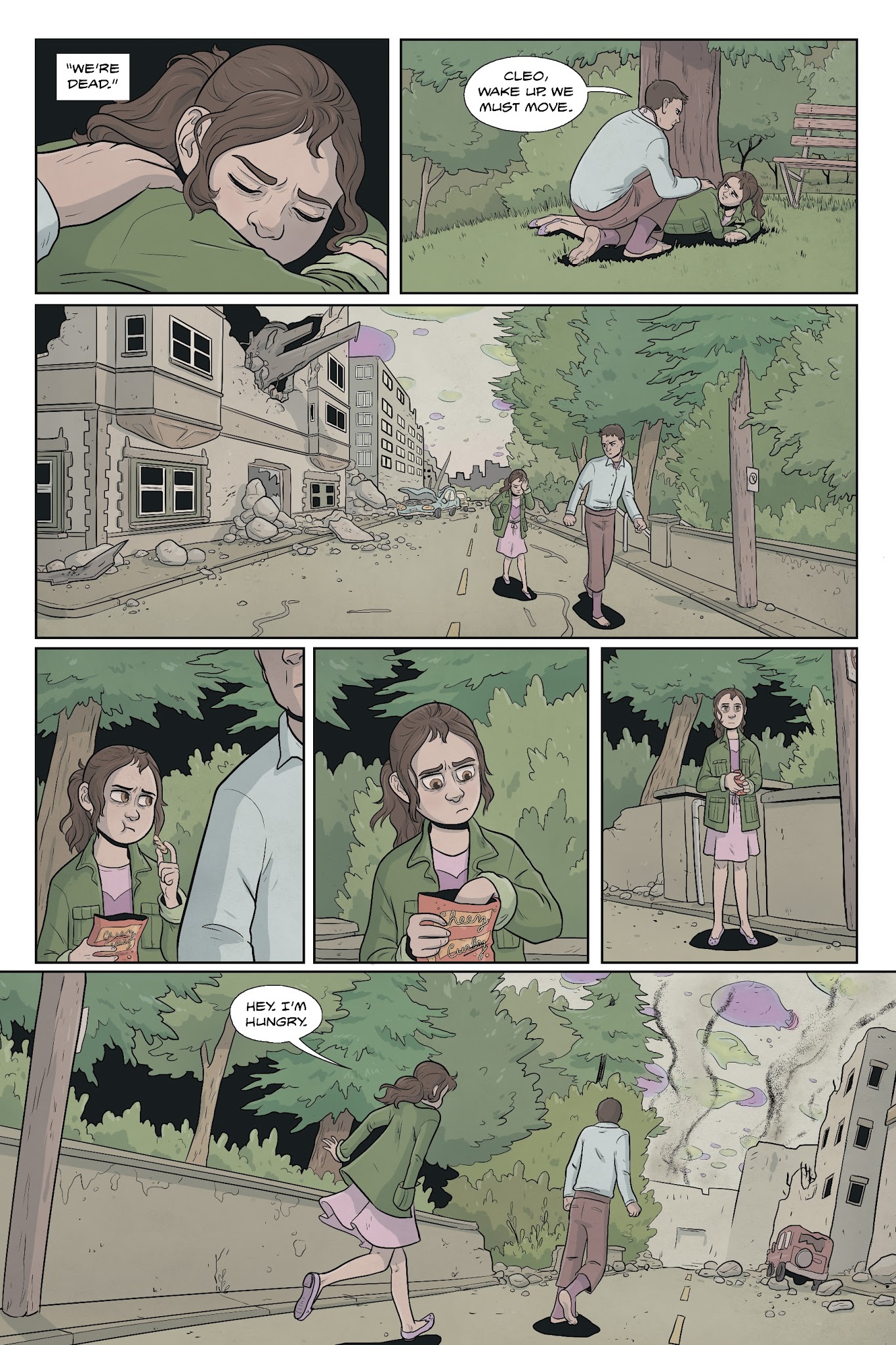 Read online Lifeformed: Cleo Makes Contact comic -  Issue # TPB - 49