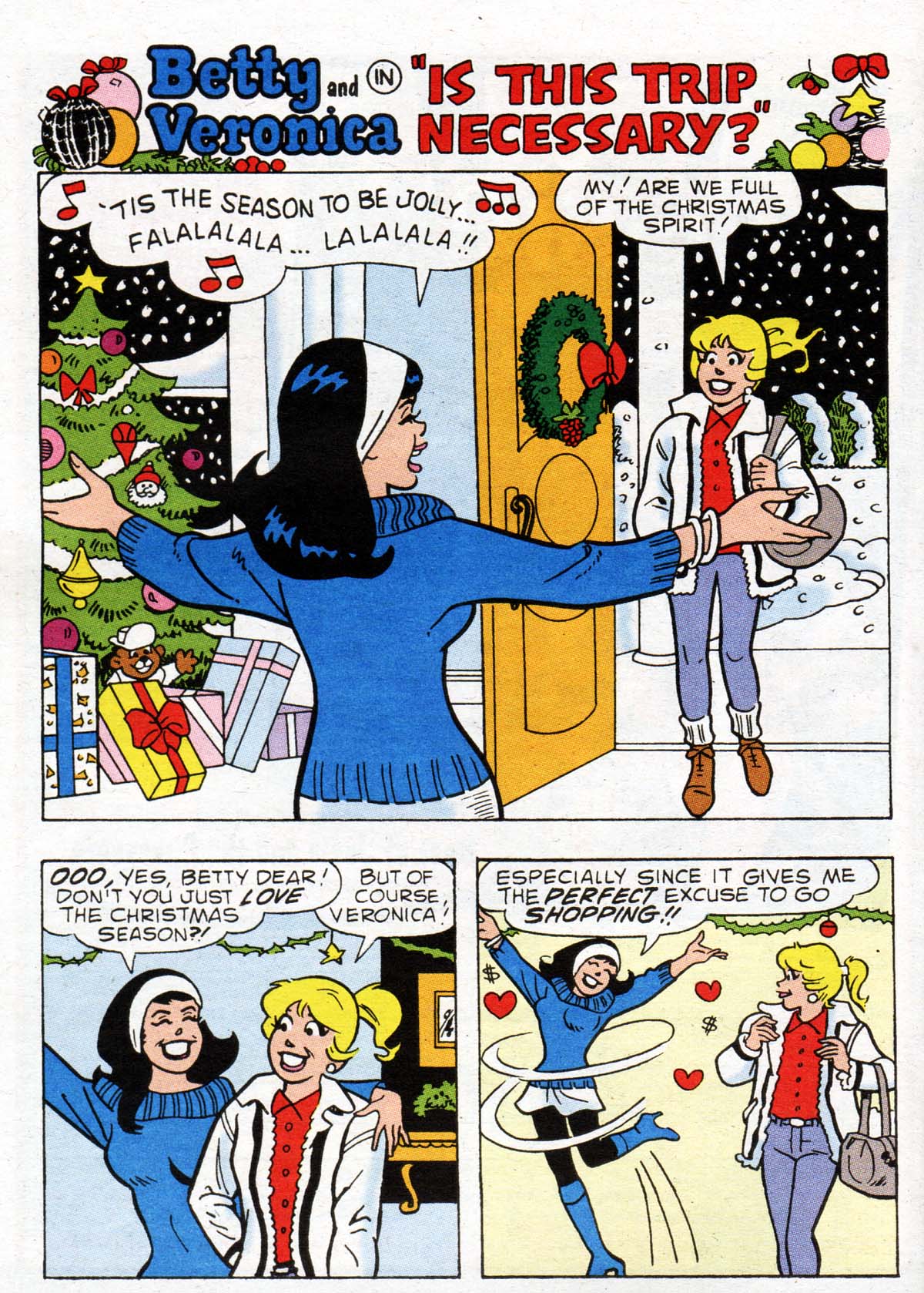 Read online Archie's Holiday Fun Digest comic -  Issue #7 - 24