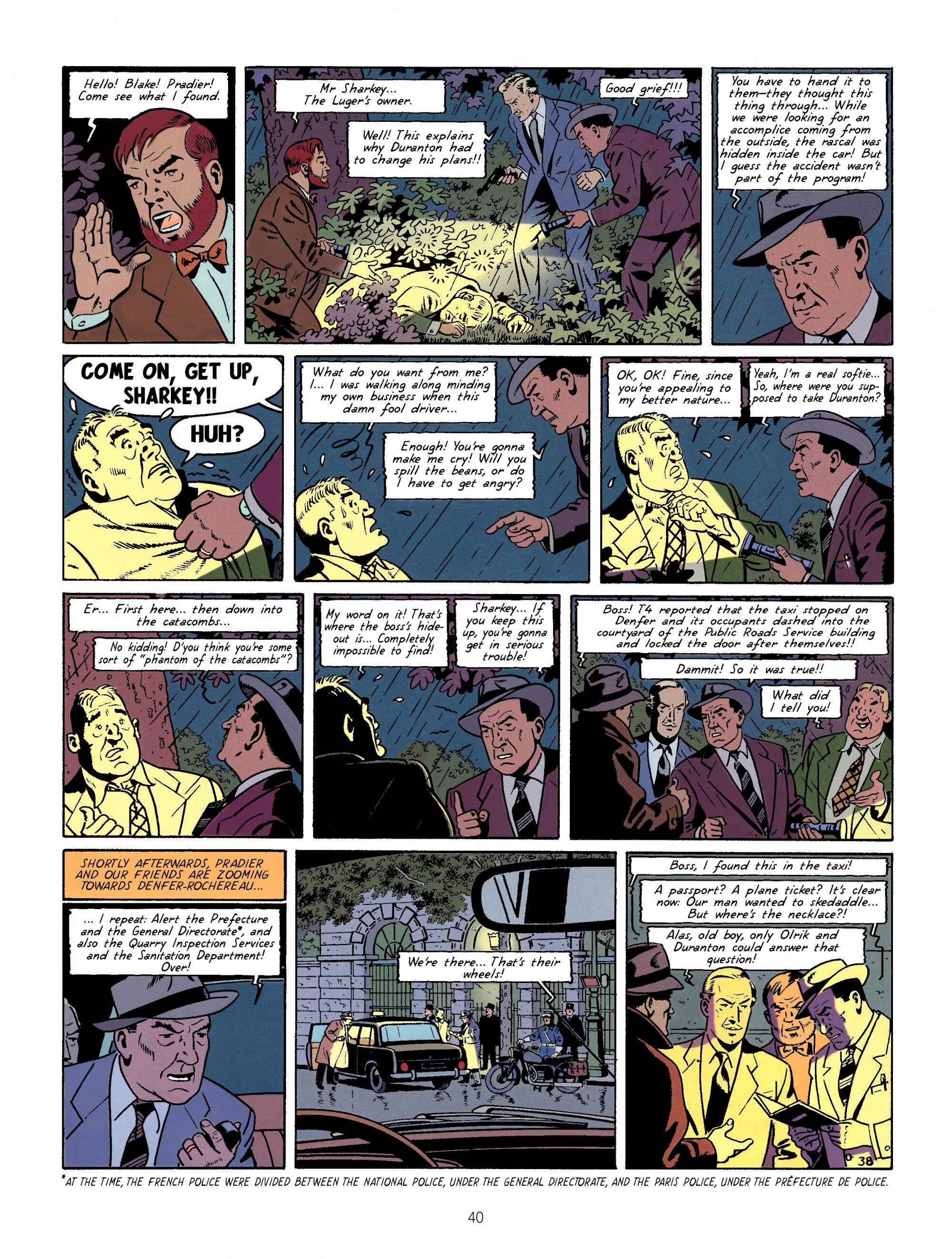 Read online Blake & Mortimer comic -  Issue #7 - 40