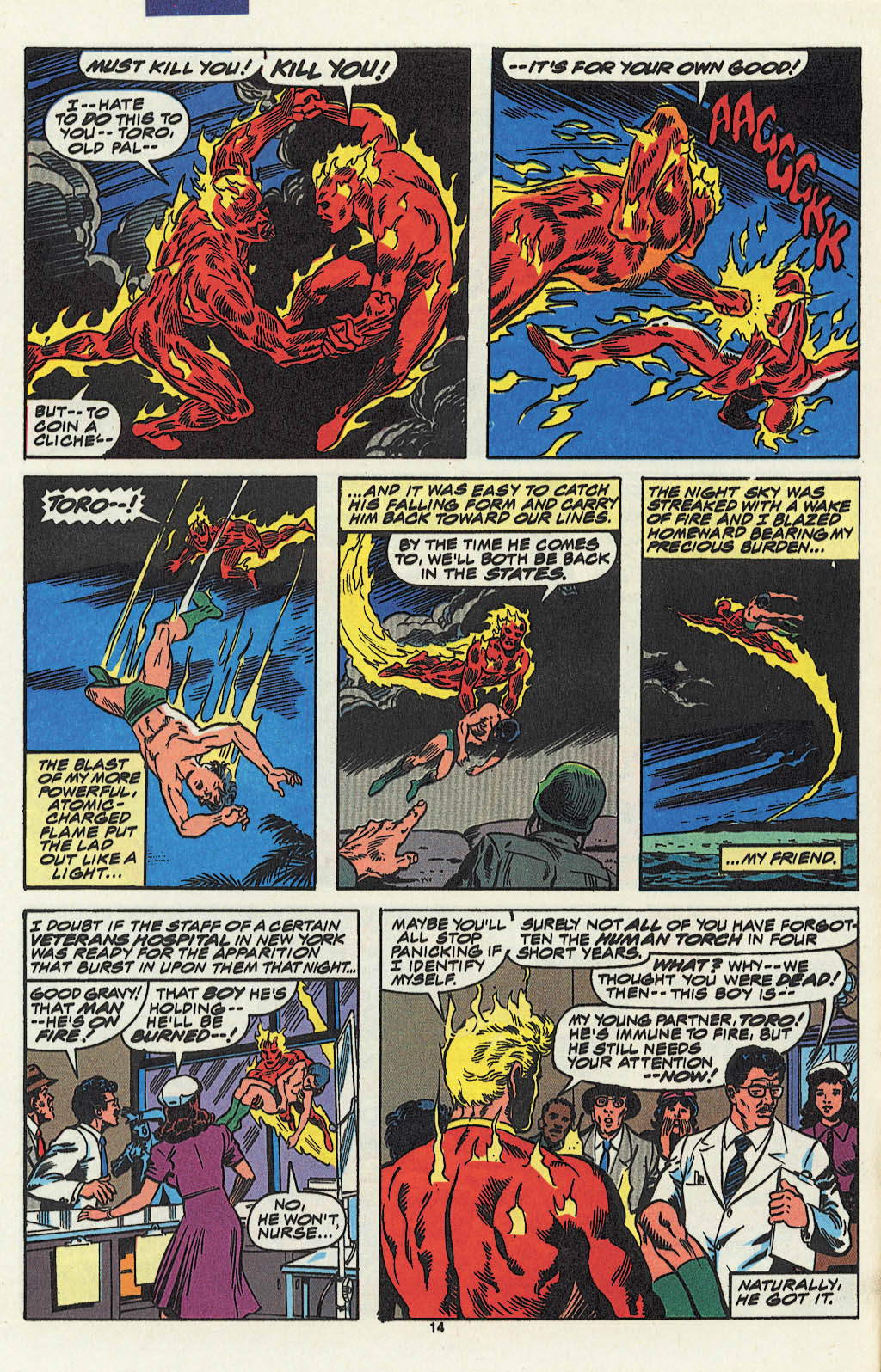 Read online The Saga of the Original Human Torch comic -  Issue #4 - 12