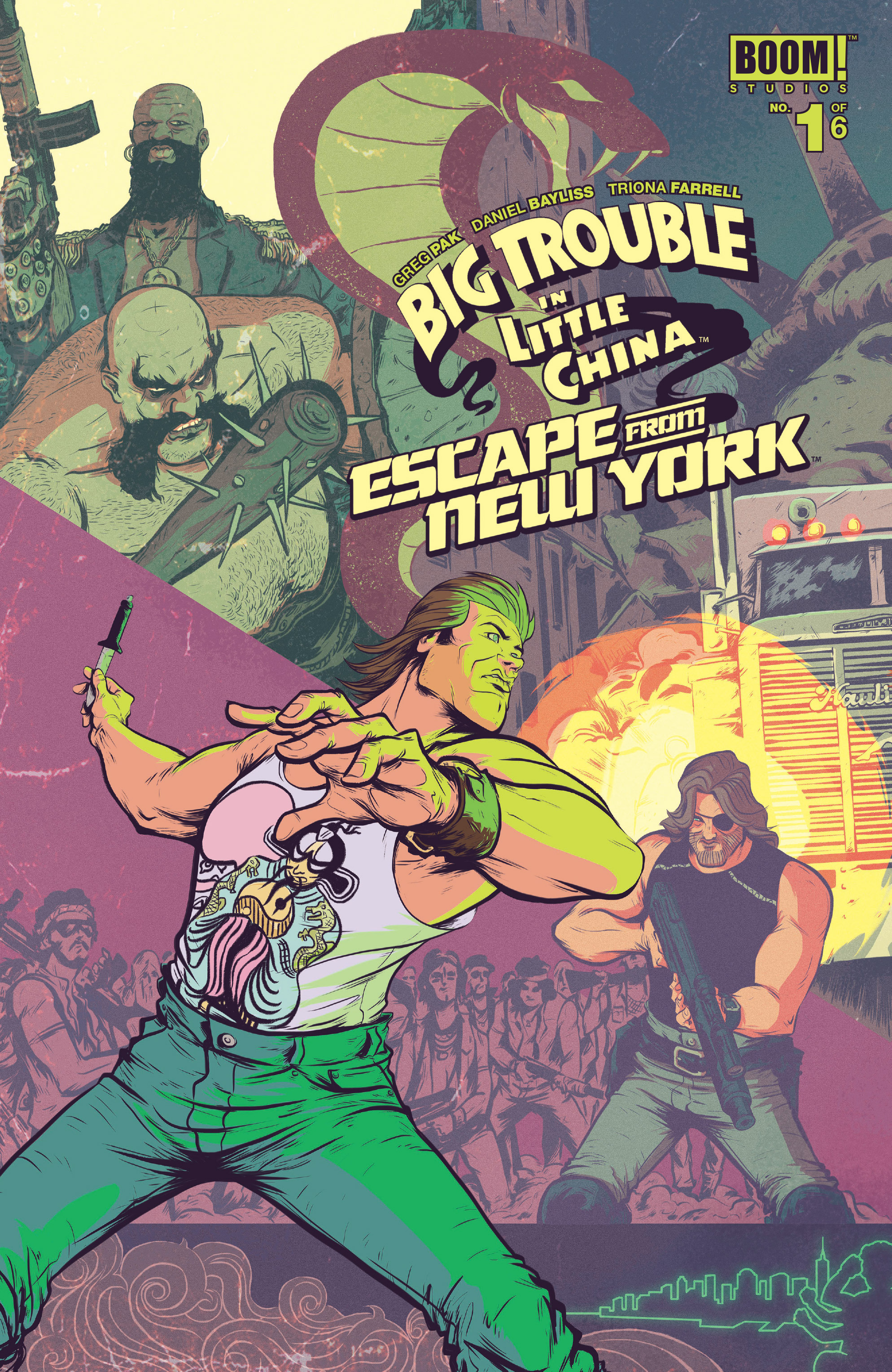 Read online Big Trouble in Little China/Escape From New York comic -  Issue #1 - 1