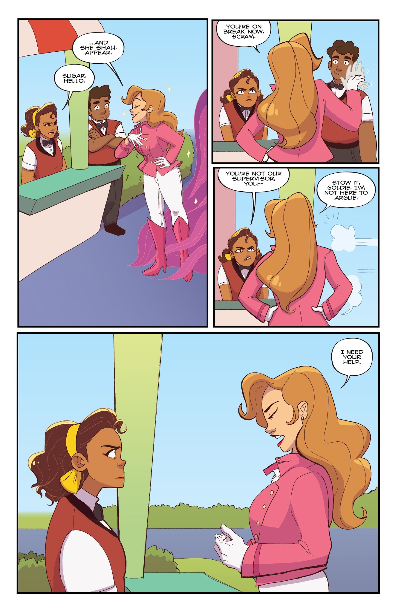 Read online Goldie Vance comic -  Issue # _TPB 3 - 14