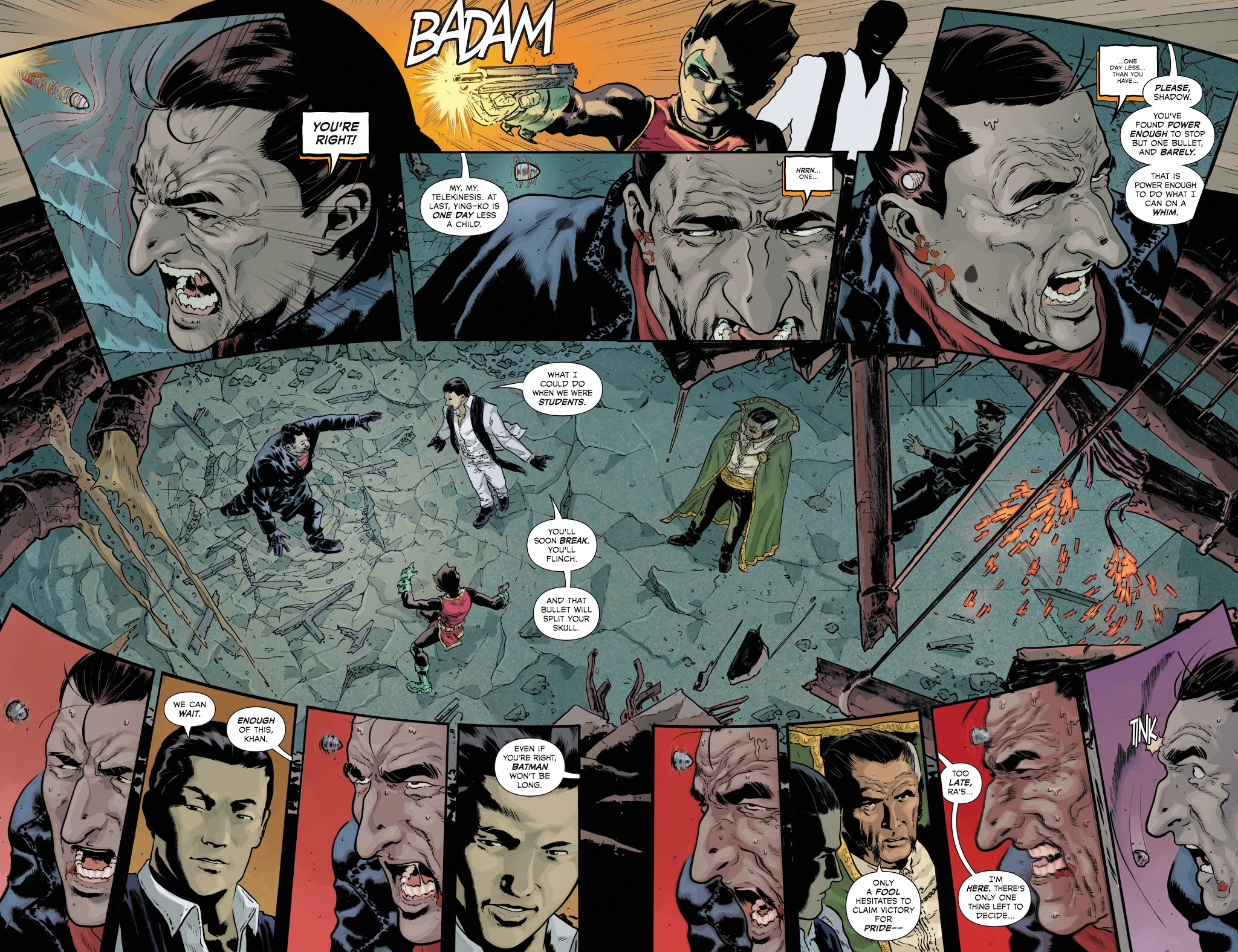 Read online The Shadow/Batman comic -  Issue #5 - 25