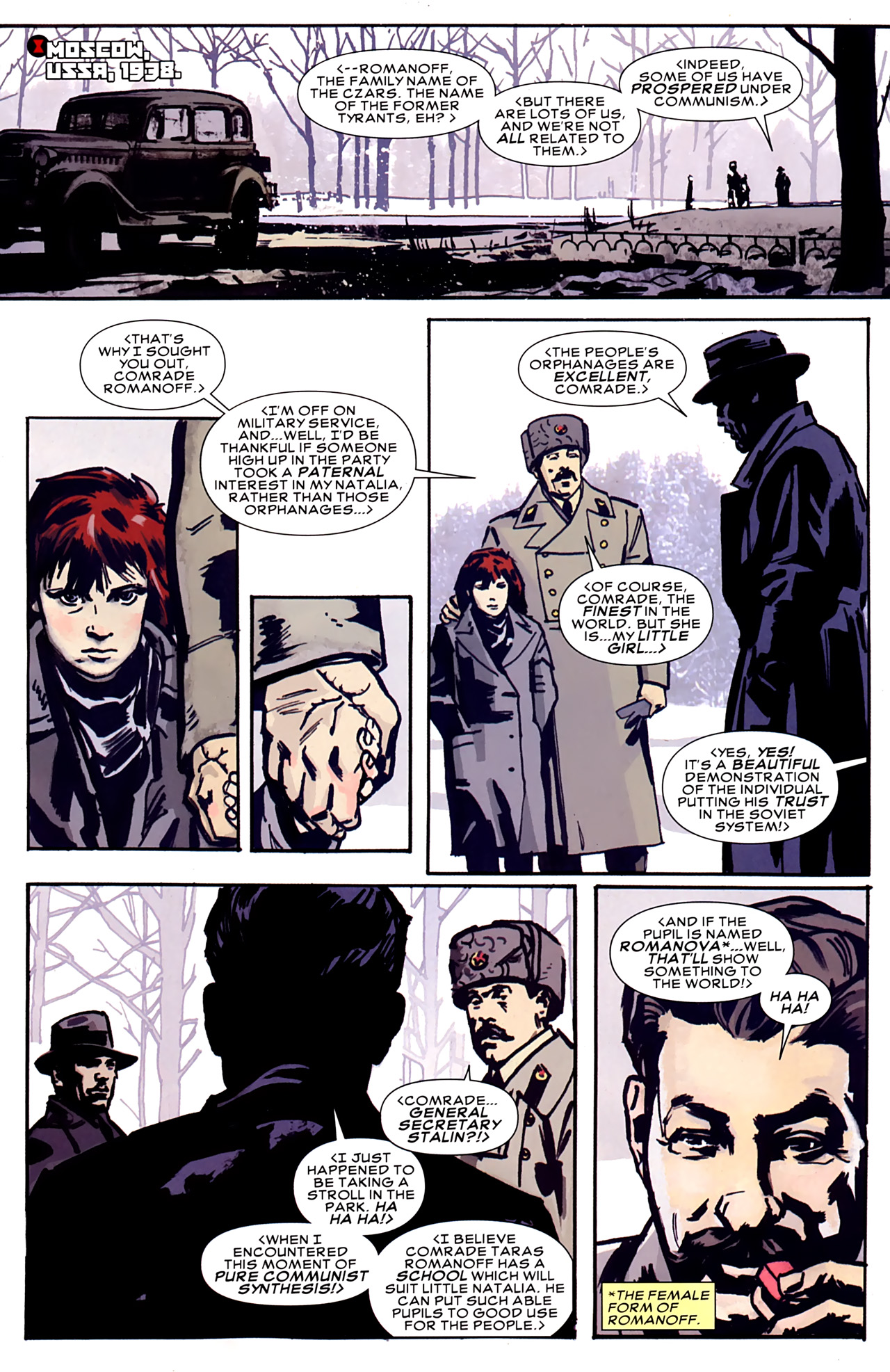 Read online Black Widow: Deadly Origin comic -  Issue #1 - 17