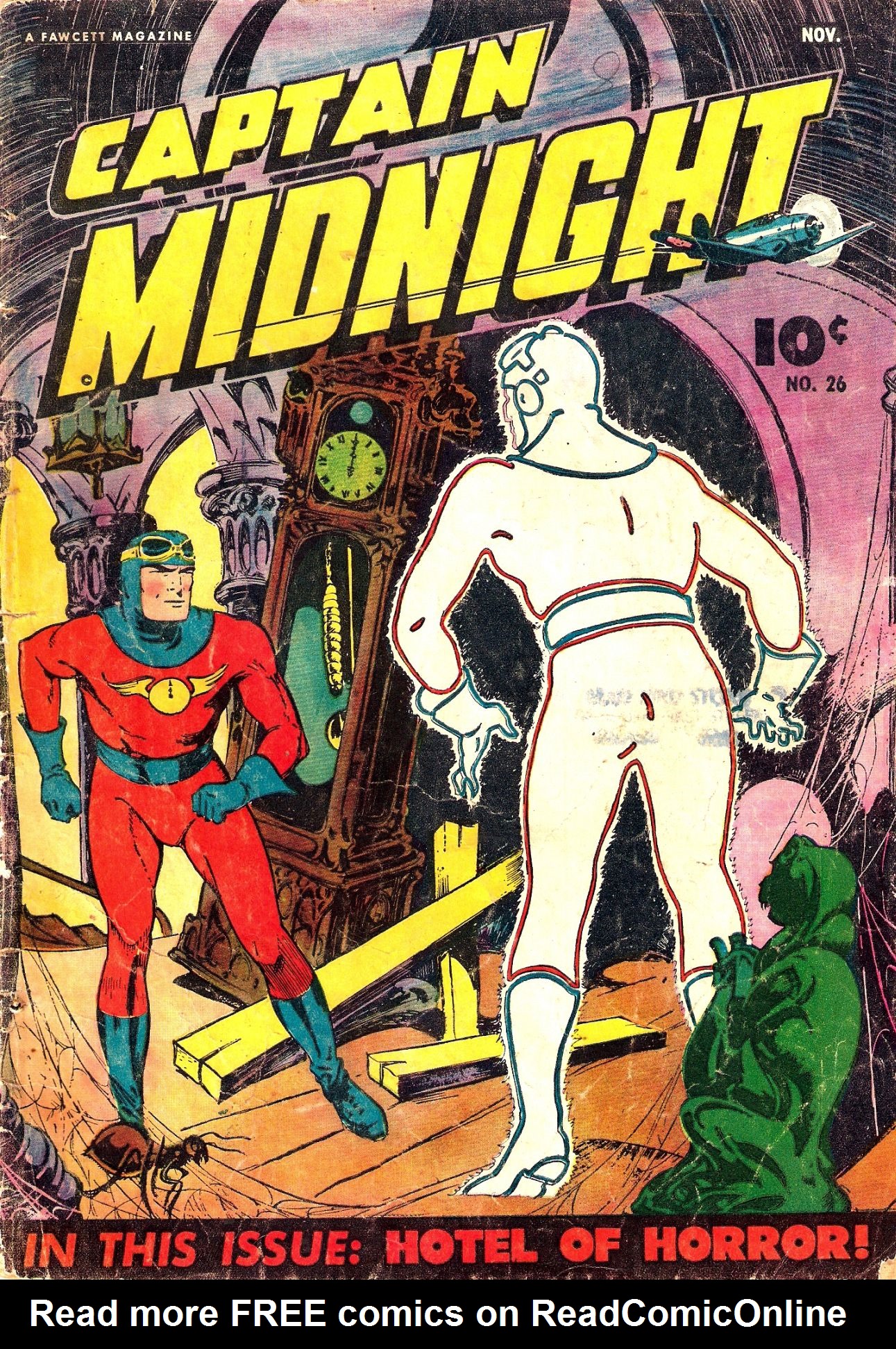 Read online Captain Midnight (1942) comic -  Issue #26 - 1