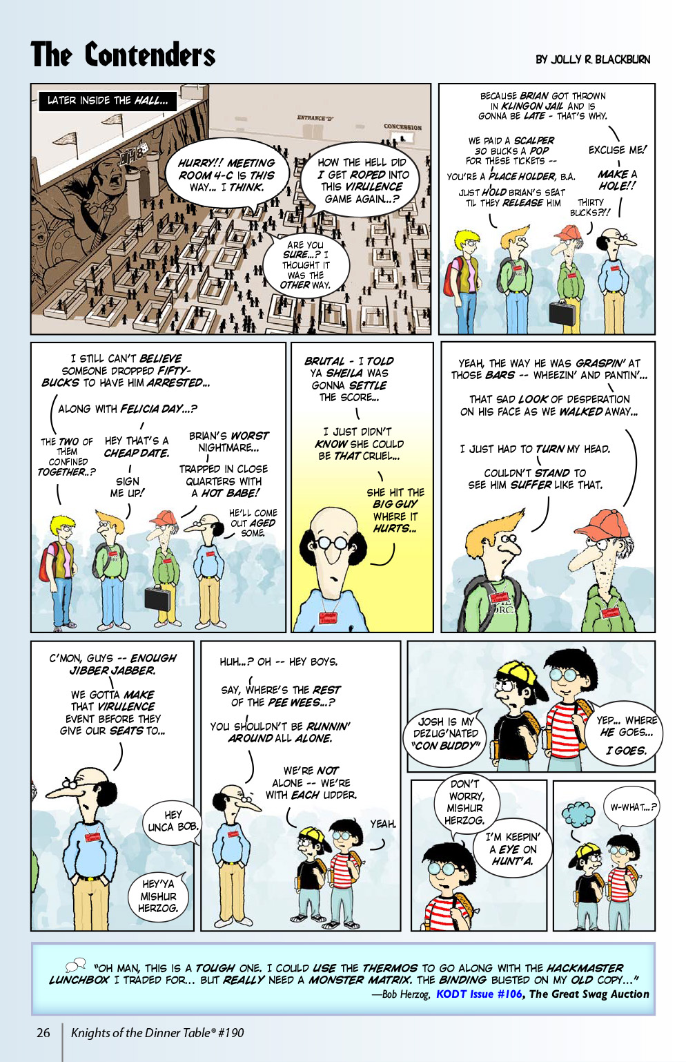 Read online Knights of the Dinner Table comic -  Issue #190 - 28