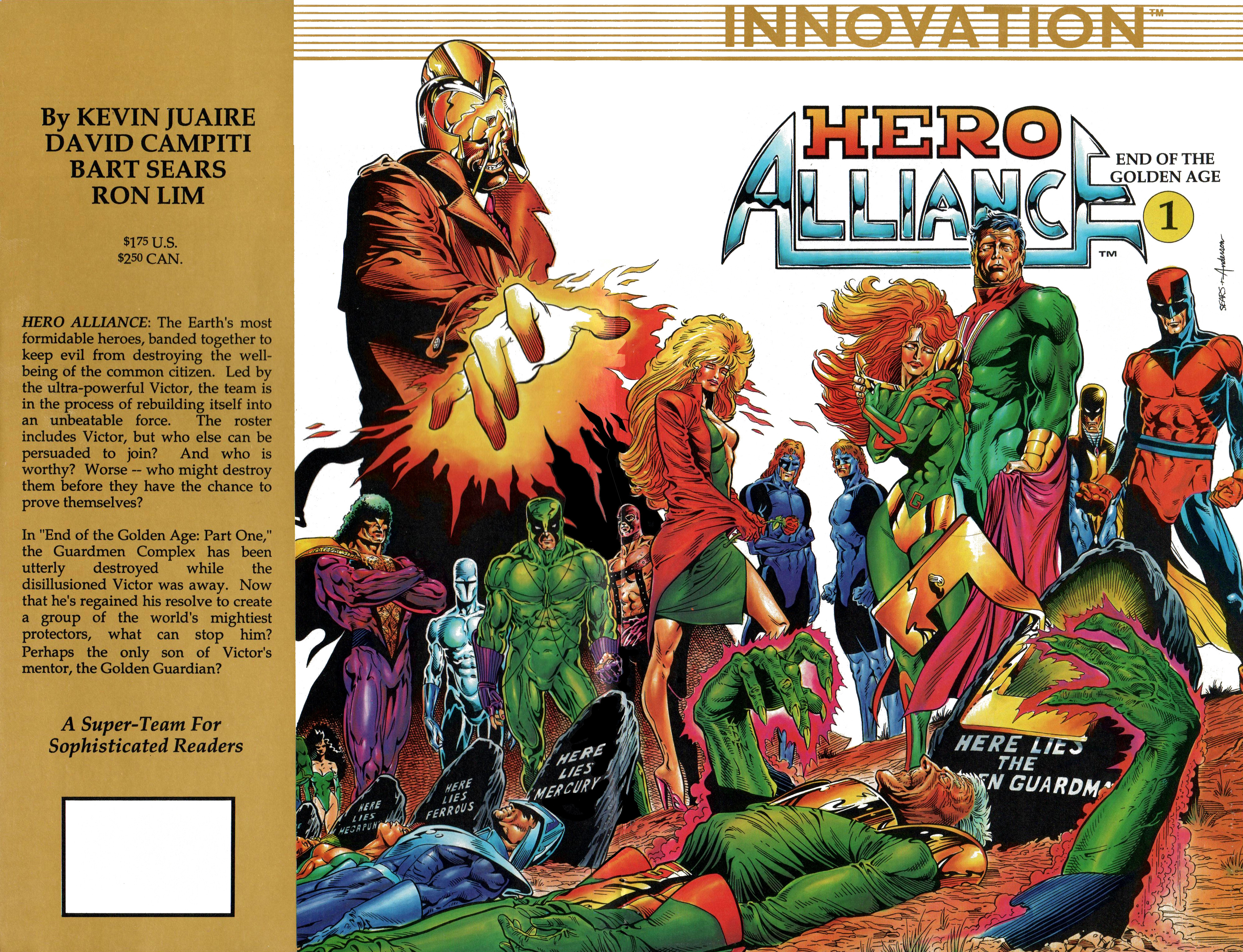 Read online Hero Alliance: End of Golden Age comic -  Issue #1 - 1