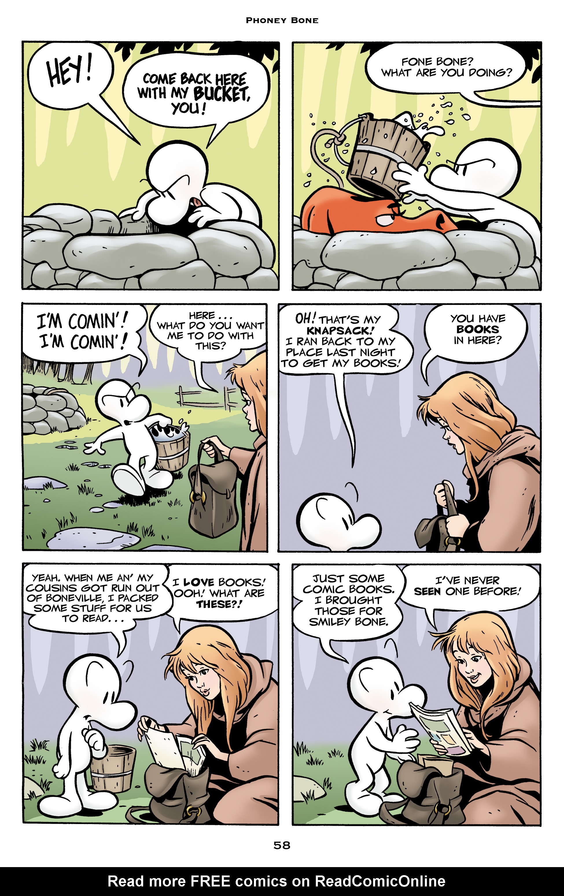 Read online Bone: Out From Boneville comic -  Issue # TPB - 58