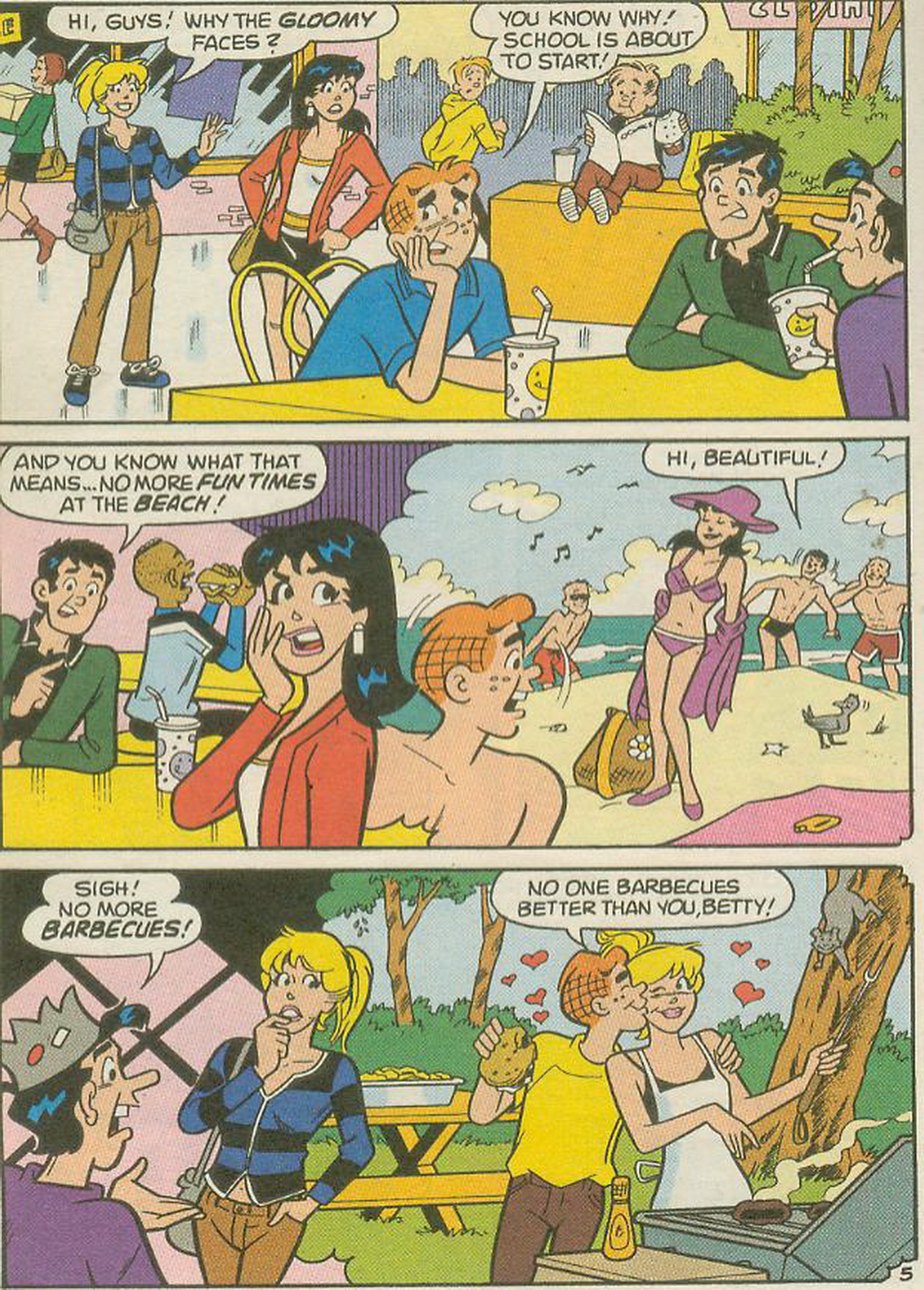 Read online Betty and Veronica Digest Magazine comic -  Issue #107 - 96