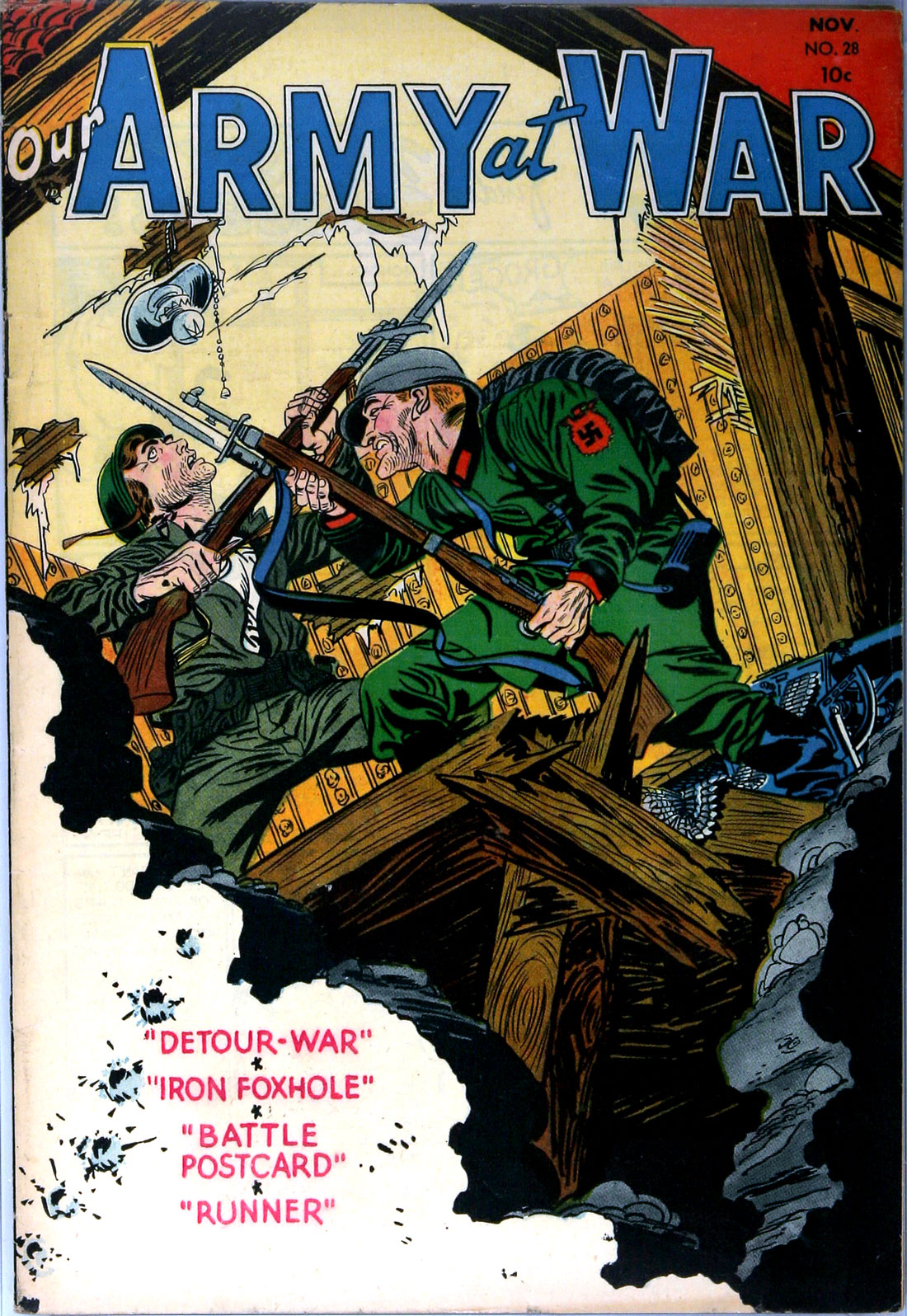 Read online Our Army at War (1952) comic -  Issue #28 - 1