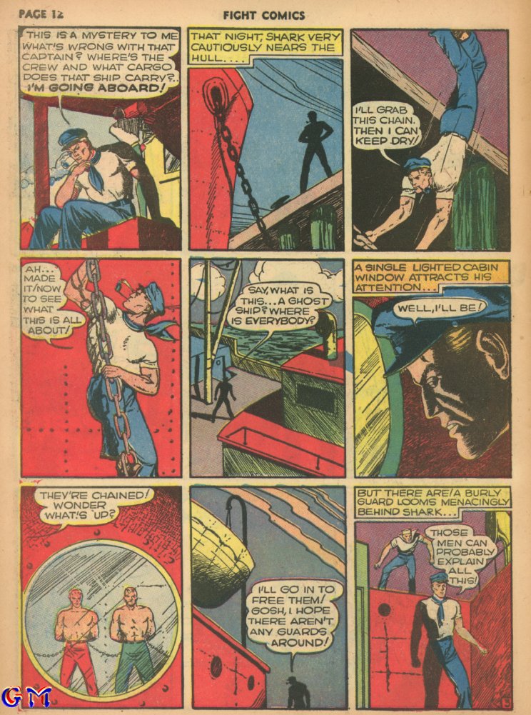 Read online Fight Comics comic -  Issue #11 - 14