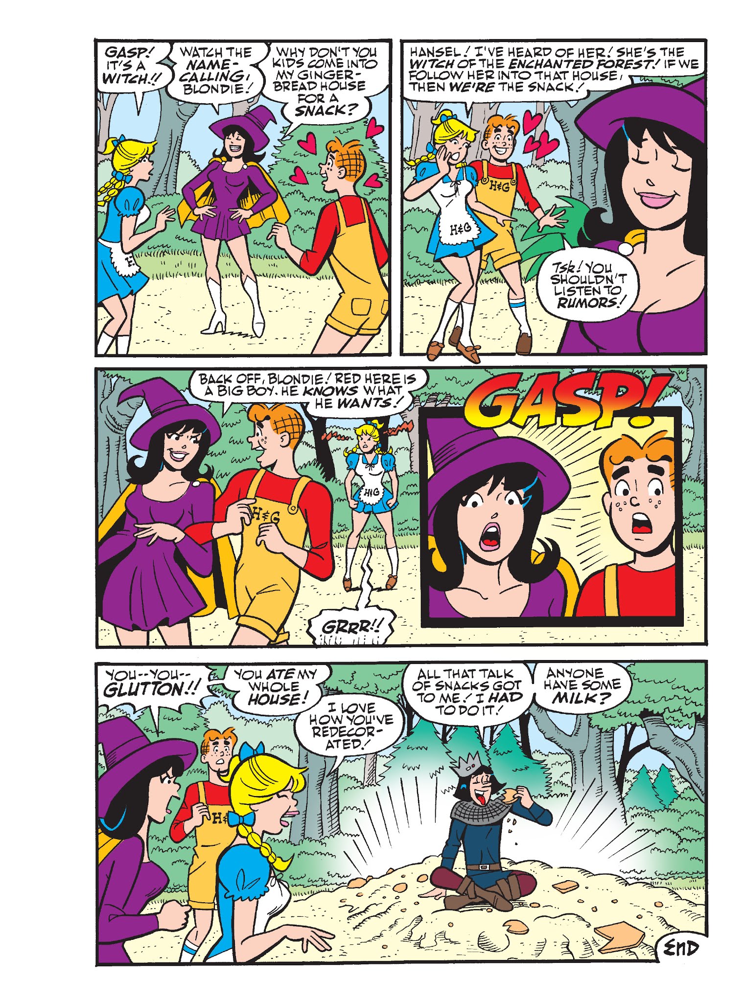 Read online Archie's Funhouse Double Digest comic -  Issue #25 - 6