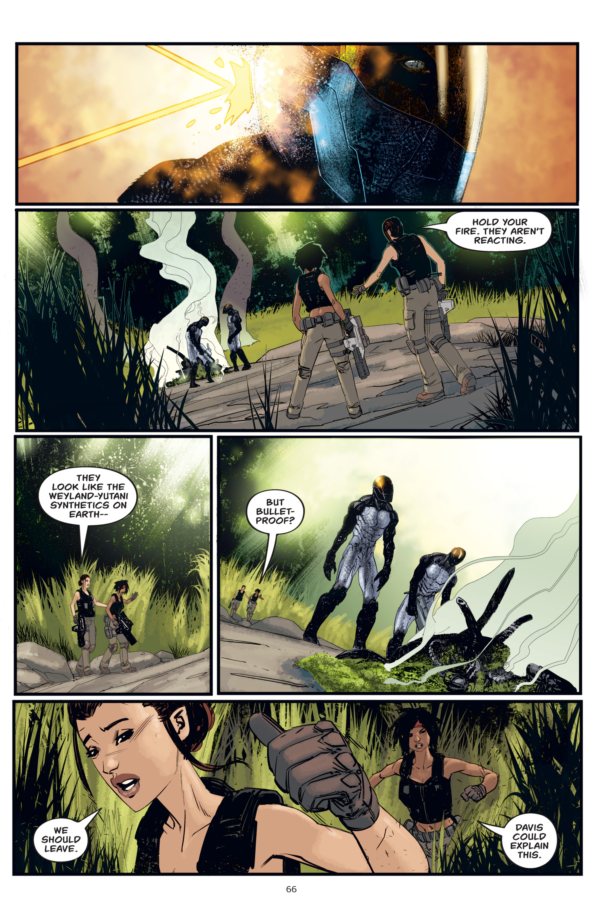 Read online Aliens: Resistance comic -  Issue # _TPB - 66