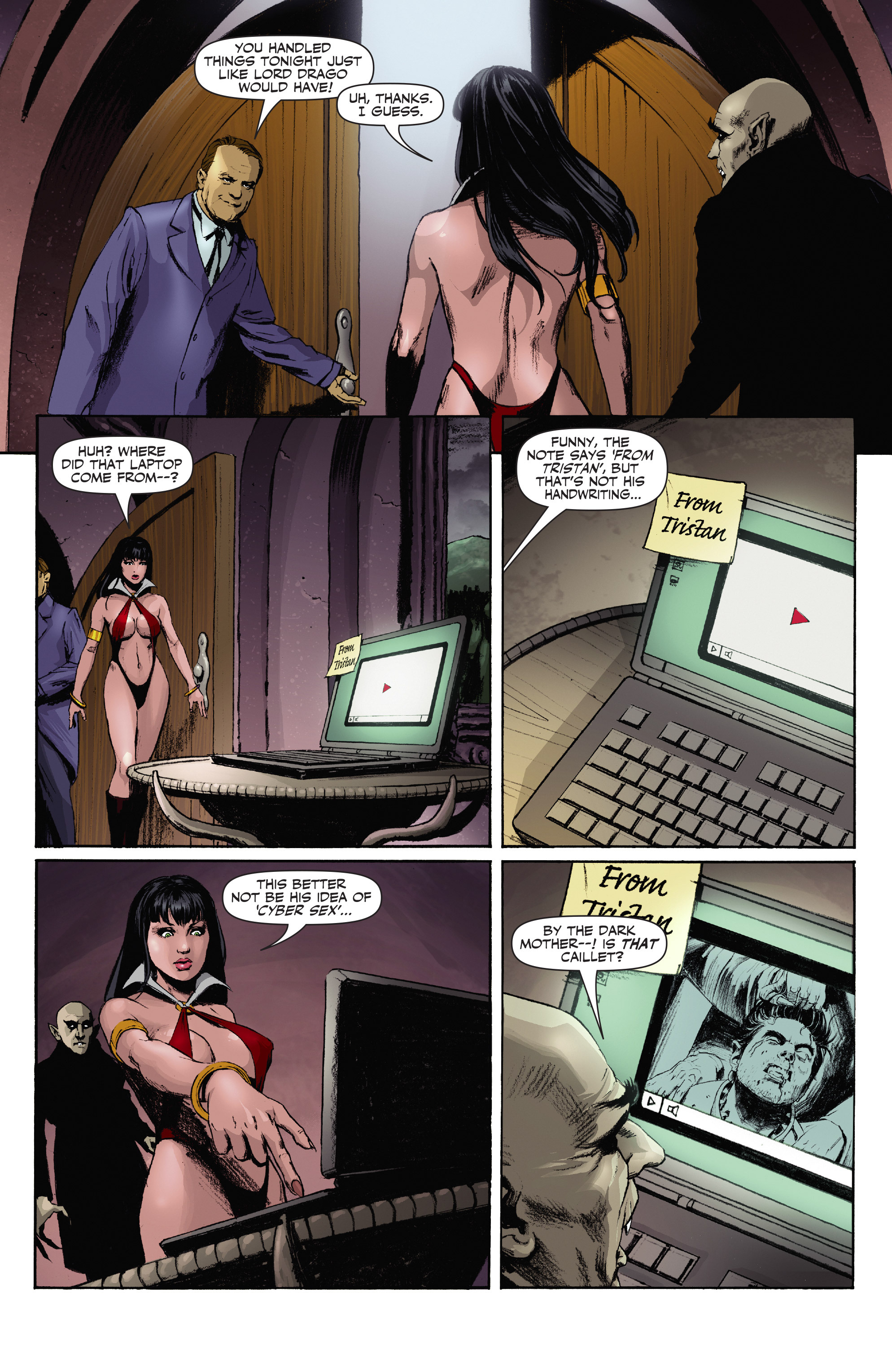 Read online Vampirella (2014) comic -  Issue #13 - 21