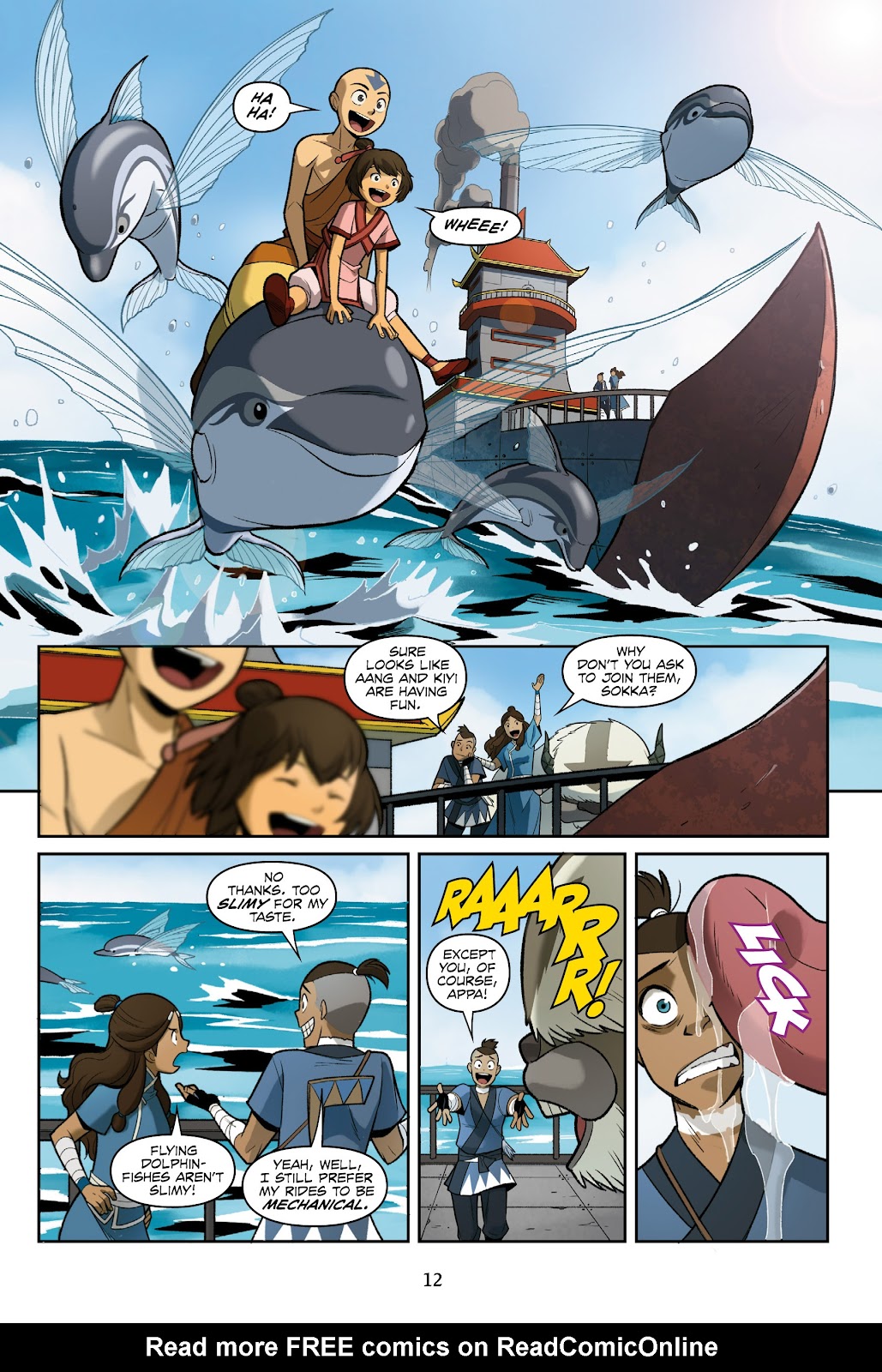 Nickelodeon Avatar: The Last Airbender - Smoke and Shadow issue Part 1 - Page 12