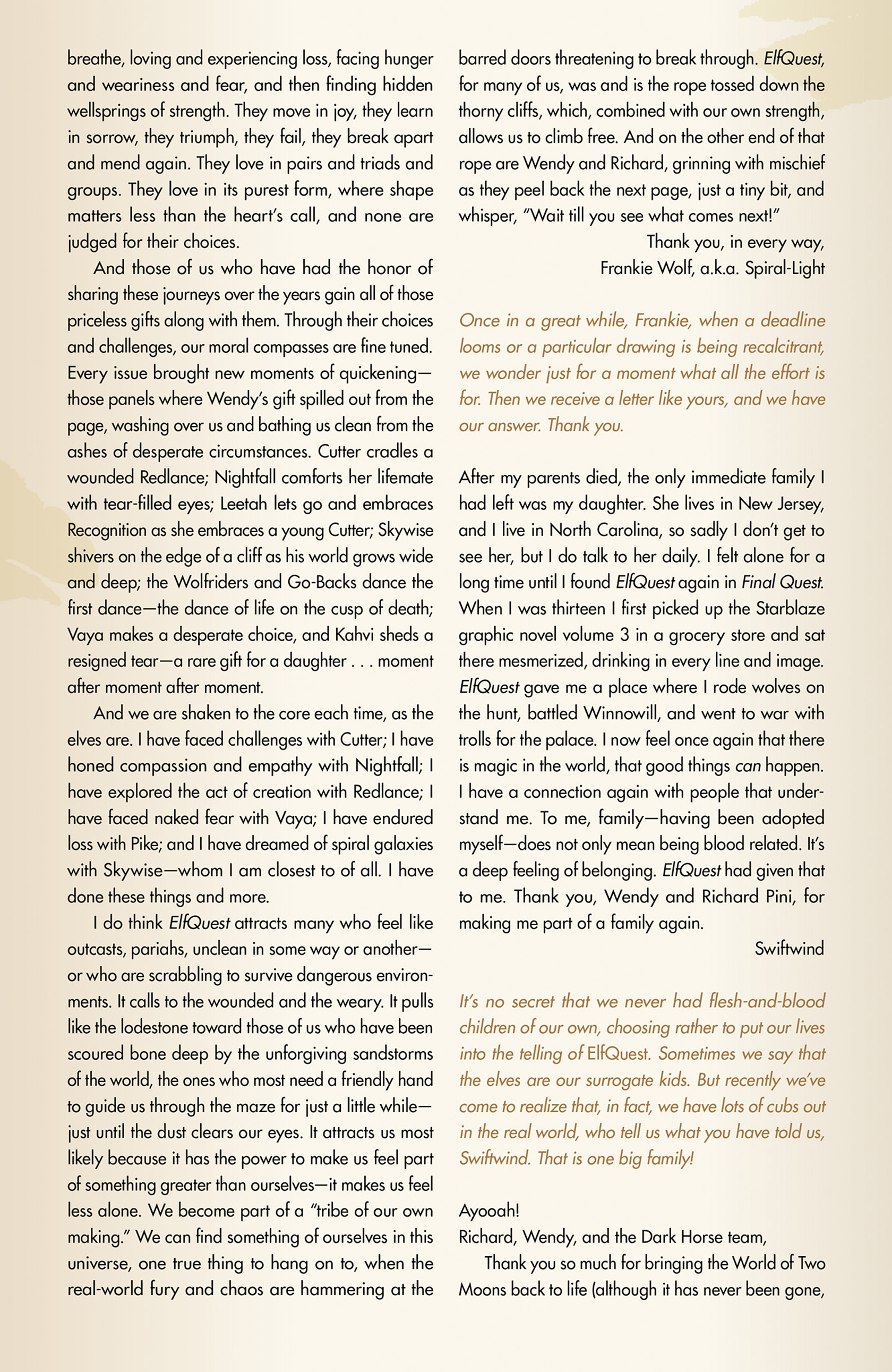 Read online ElfQuest: The Final Quest comic -  Issue #8 - 24