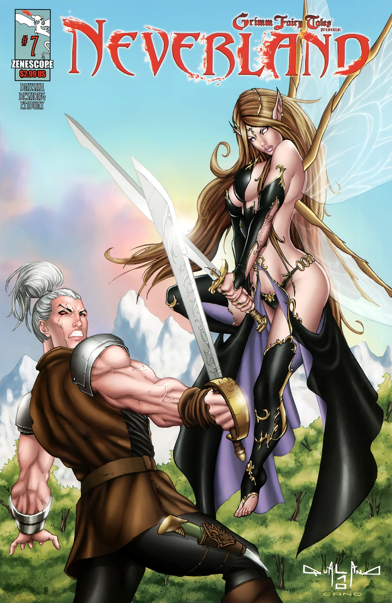 Read online Grimm Fairy Tales: Neverland comic -  Issue #7 - 1