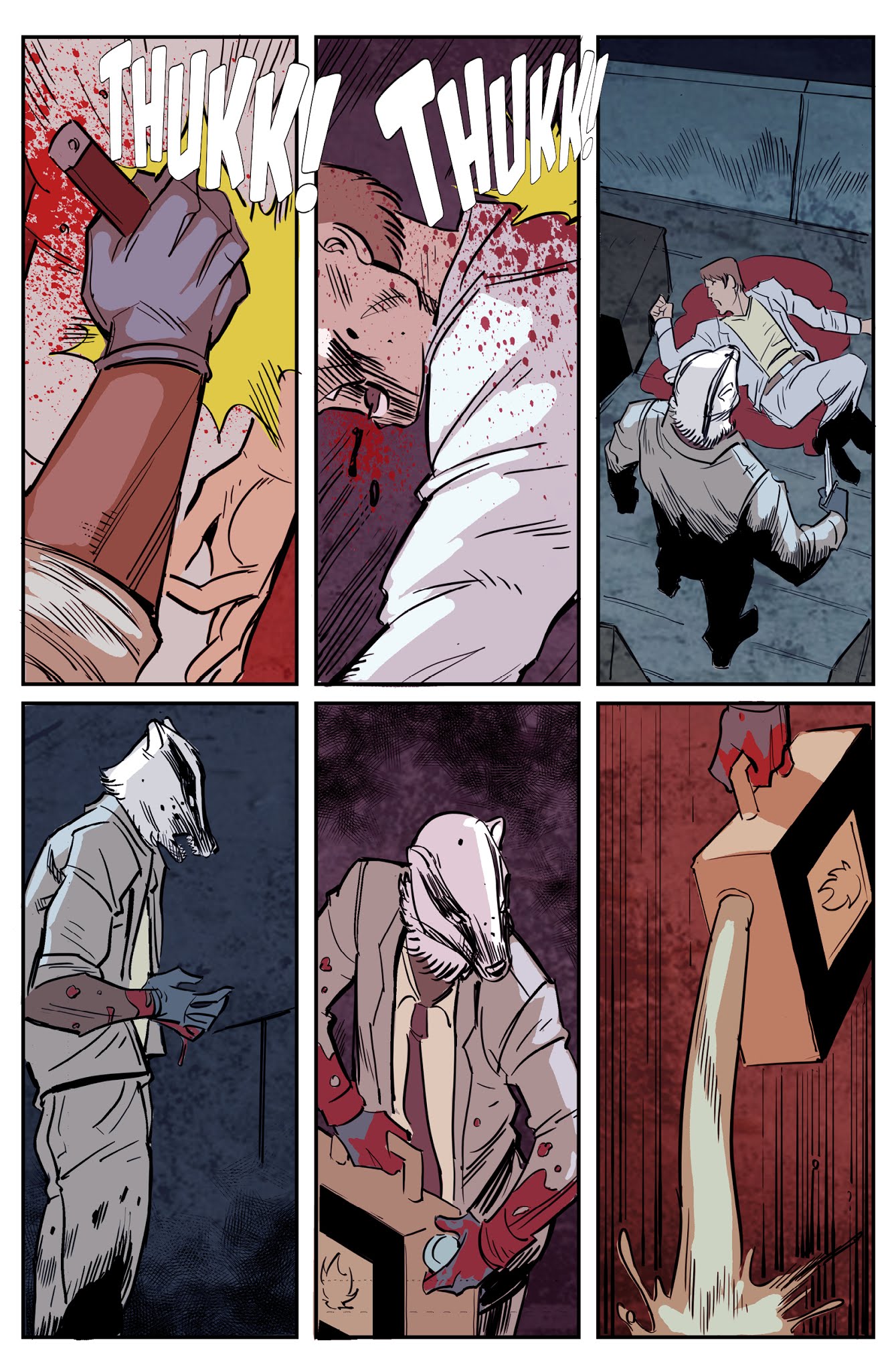 Read online Hotline Miami Wildlife comic -  Issue #7 - 19