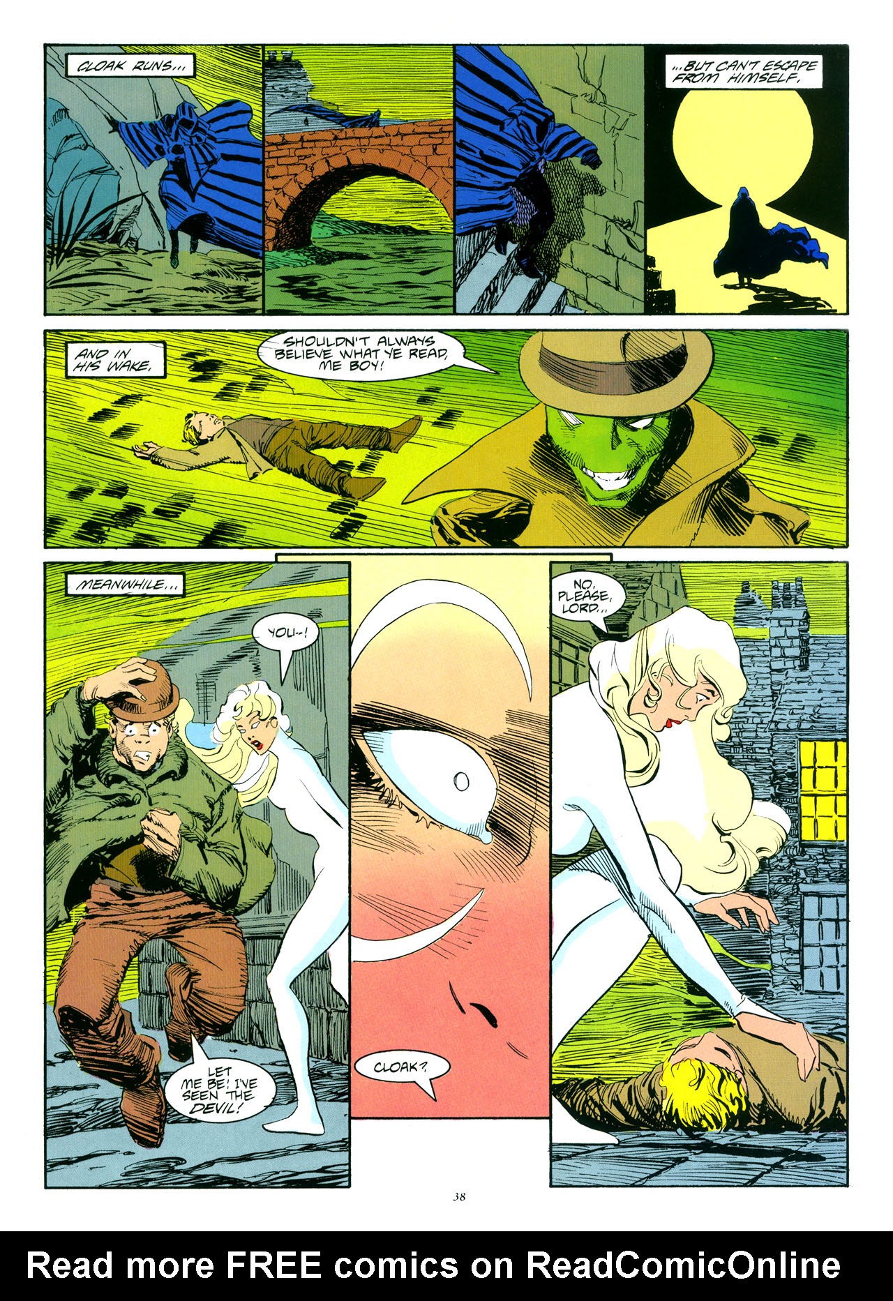 Read online Marvel Graphic Novel comic -  Issue #35 - Cloak & Dagger - Predator and Prey - 42