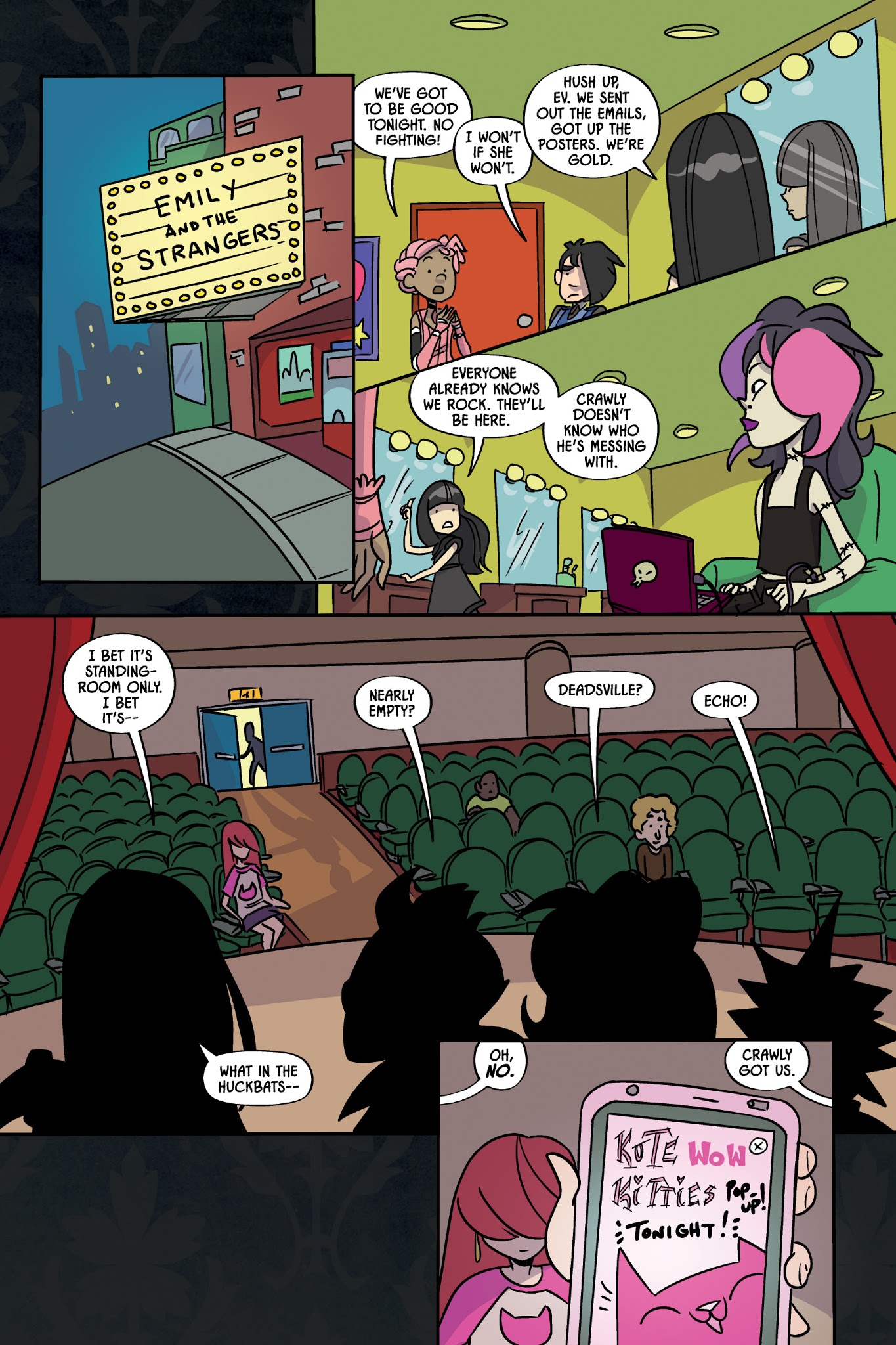 Read online Emily and the Strangers: Road To Nowhere Tour comic -  Issue # Full - 19