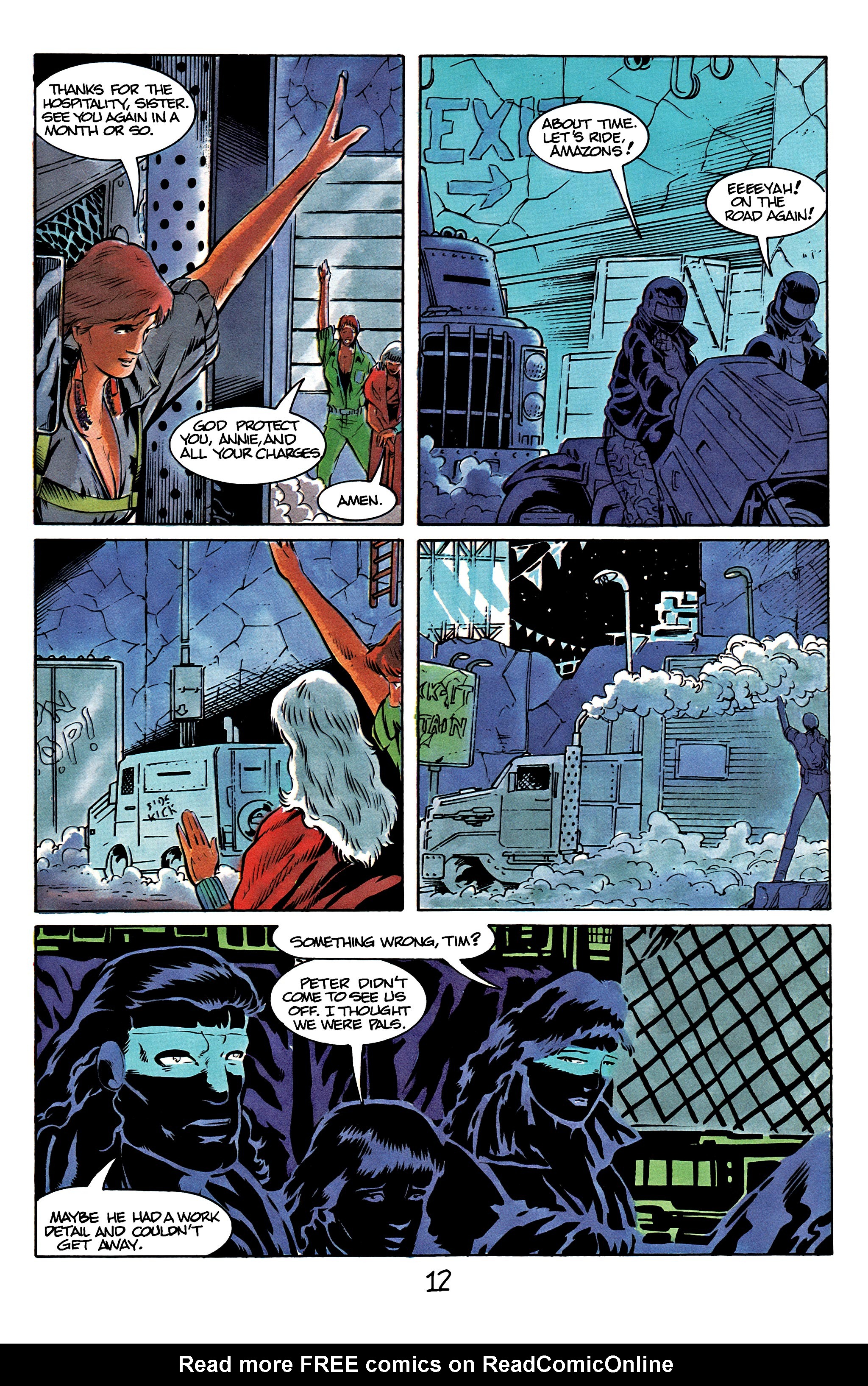 Read online The Terminator (1988) comic -  Issue #12 - 16