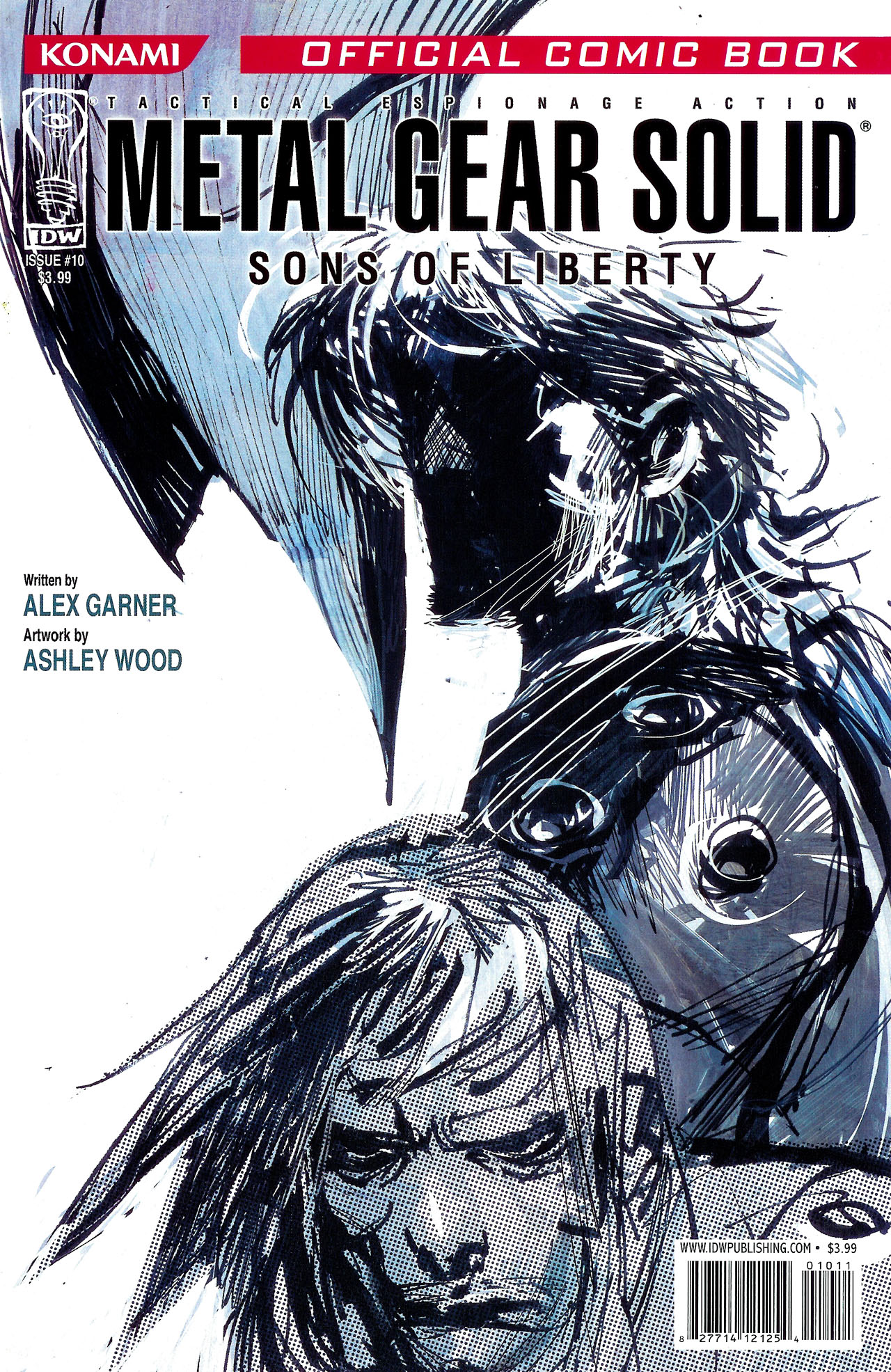 Read online Metal Gear Solid: Sons of Liberty comic -  Issue #10 - 1