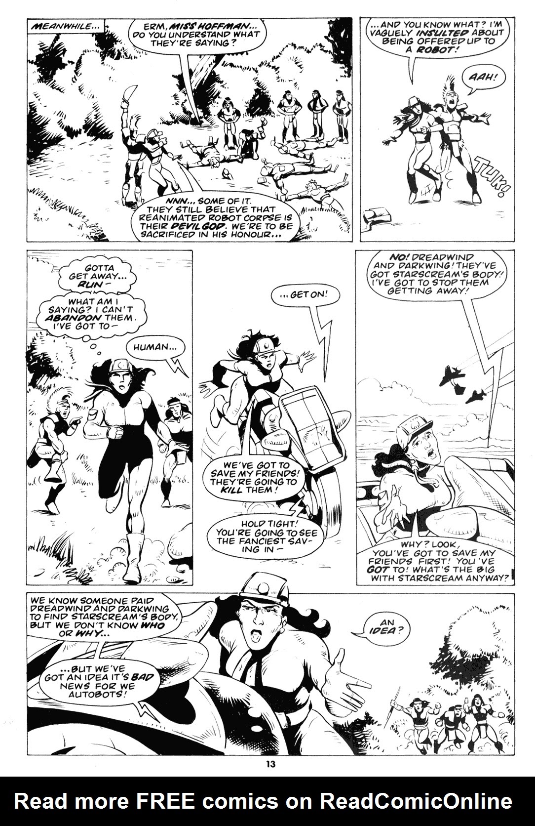 Read online The Transformers (UK) comic -  Issue #218 - 12