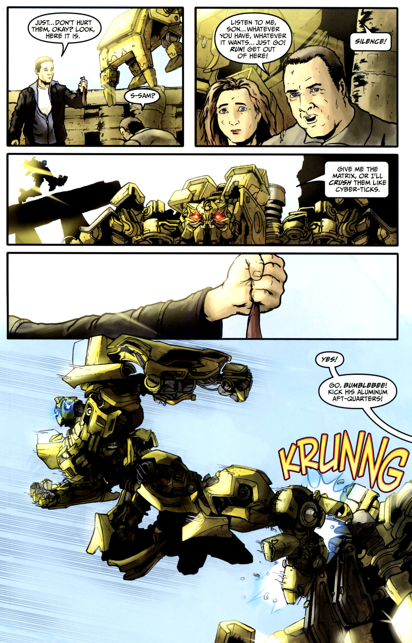 Read online Transformers: Revenge of the Fallen — Official Movie Adaptation comic -  Issue #4 - 9