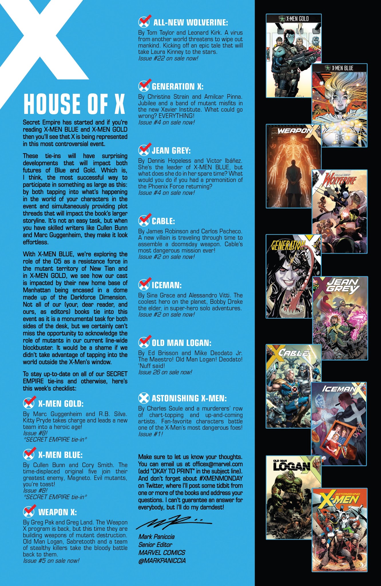 Read online X-Men: Blue comic -  Issue #7 - 22