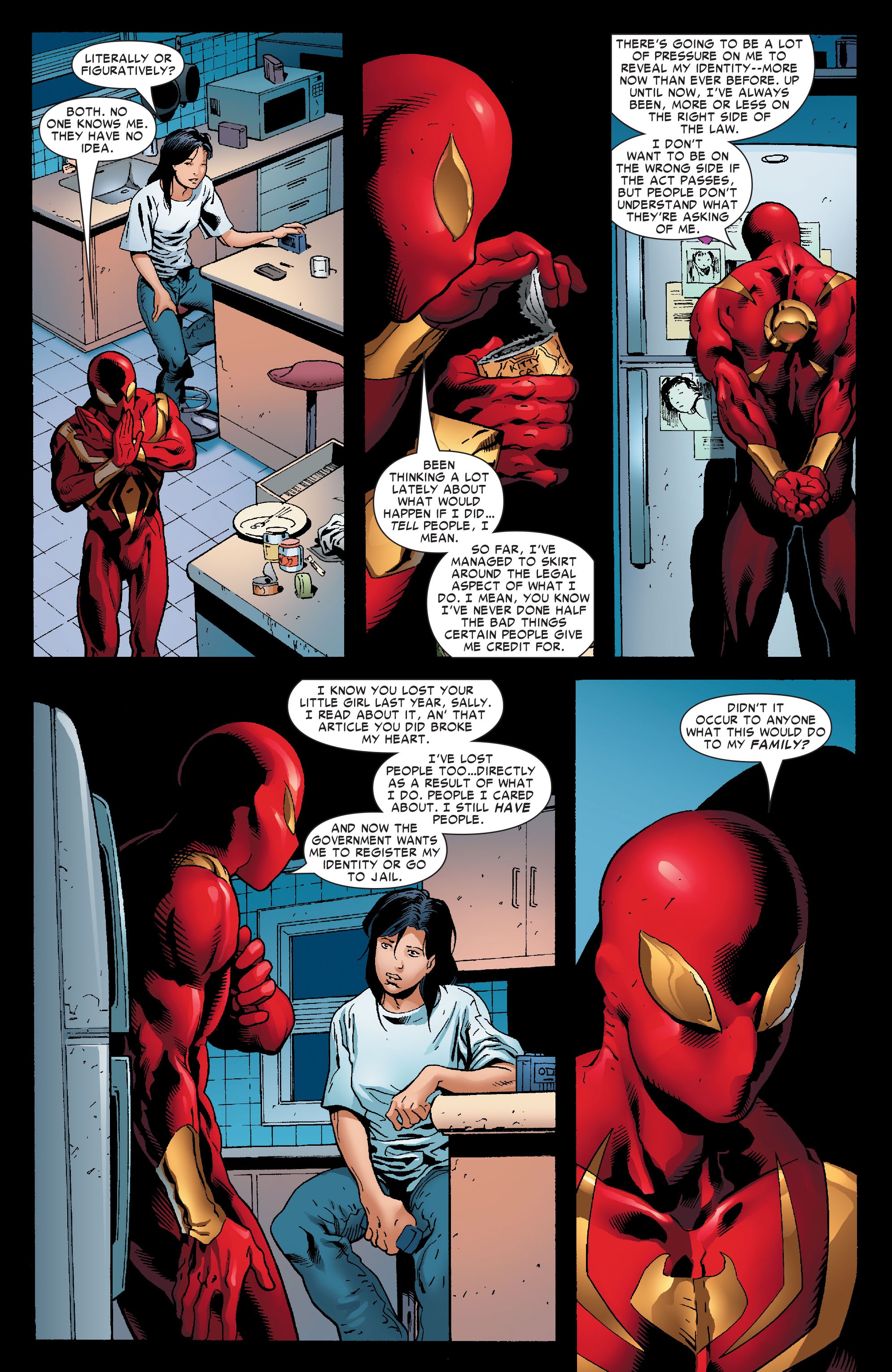 Read online Civil War: Front Line comic -  Issue #1 - 13