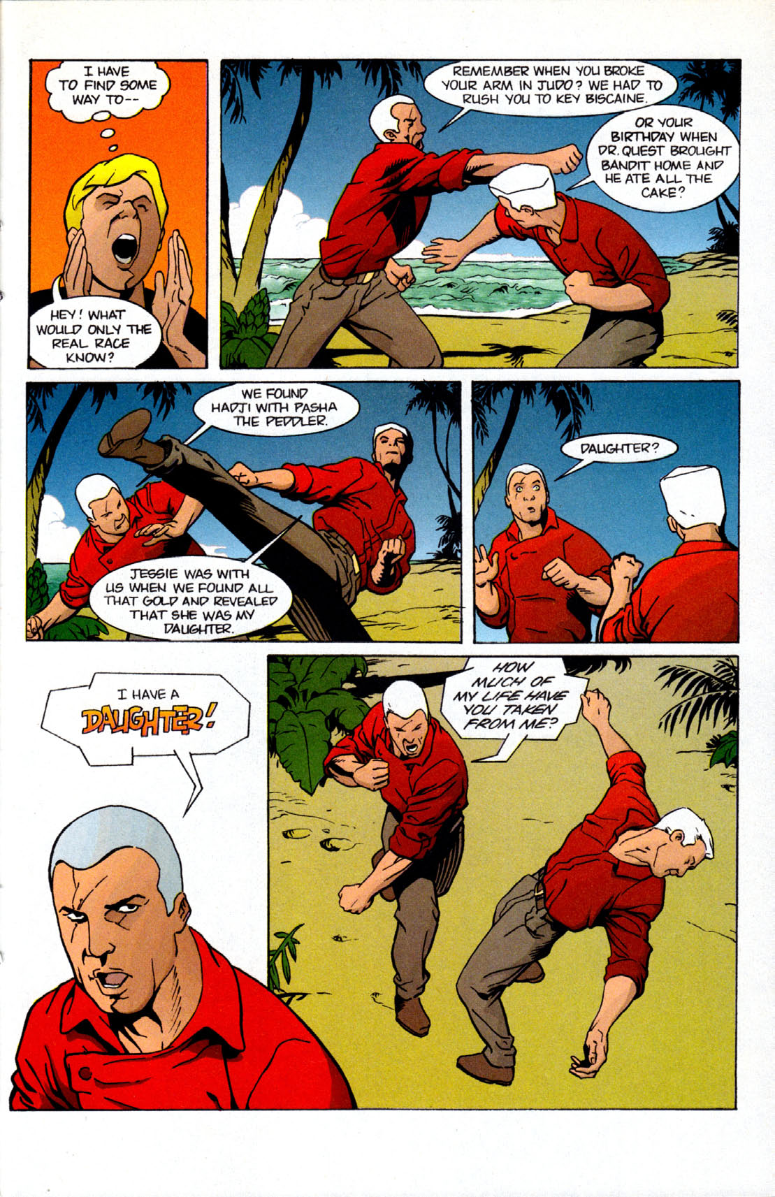 Read online The Real Adventures of Jonny Quest comic -  Issue #7 - 25