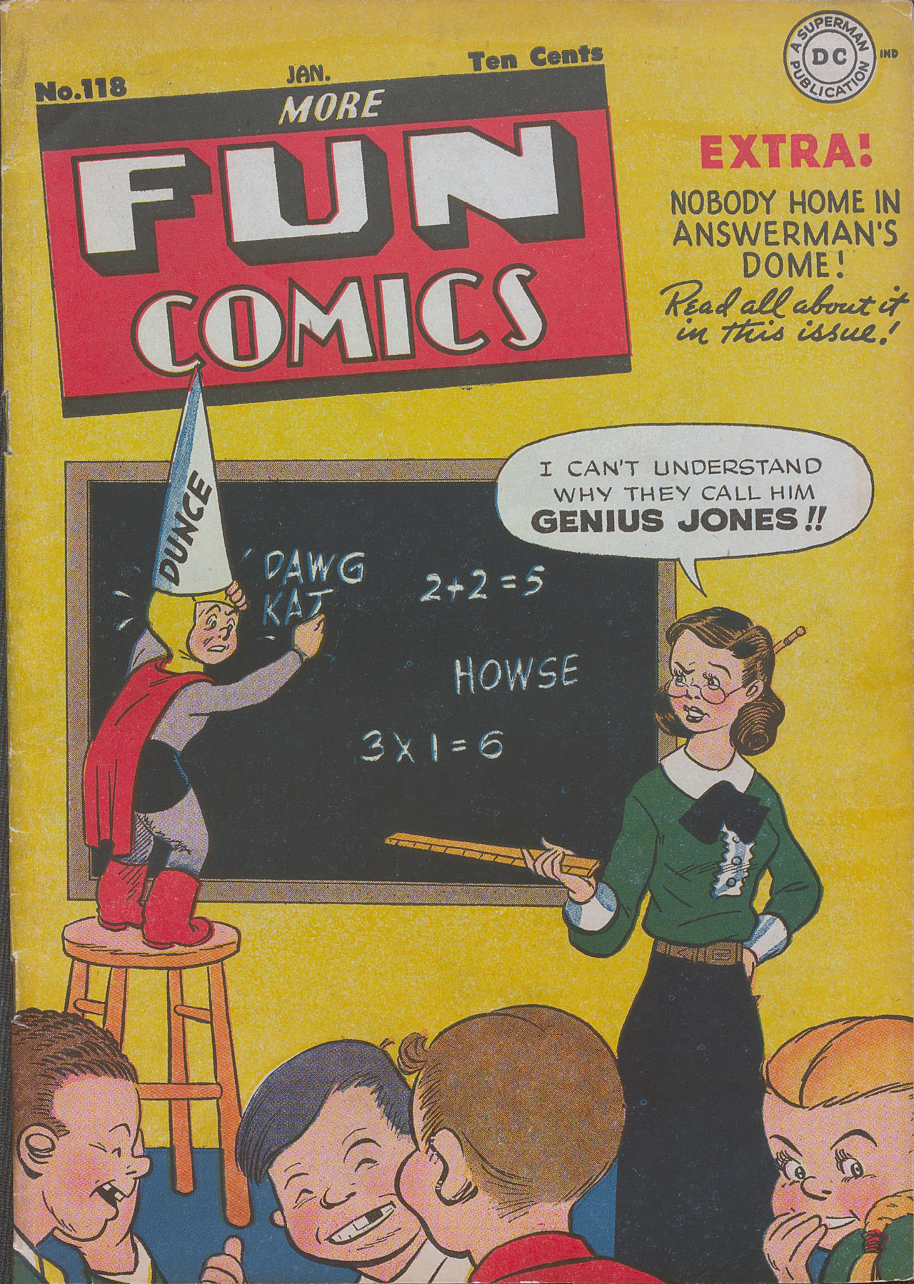 Read online More Fun Comics comic -  Issue #118 - 1