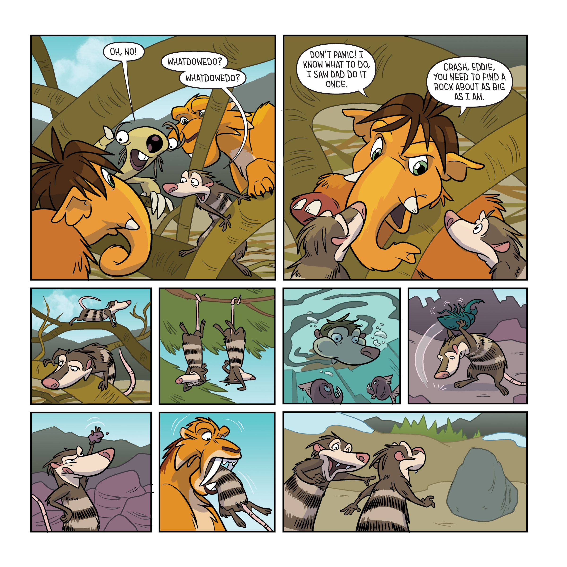 Read online Ice Age: Playing Favorites comic -  Issue # Full - 19