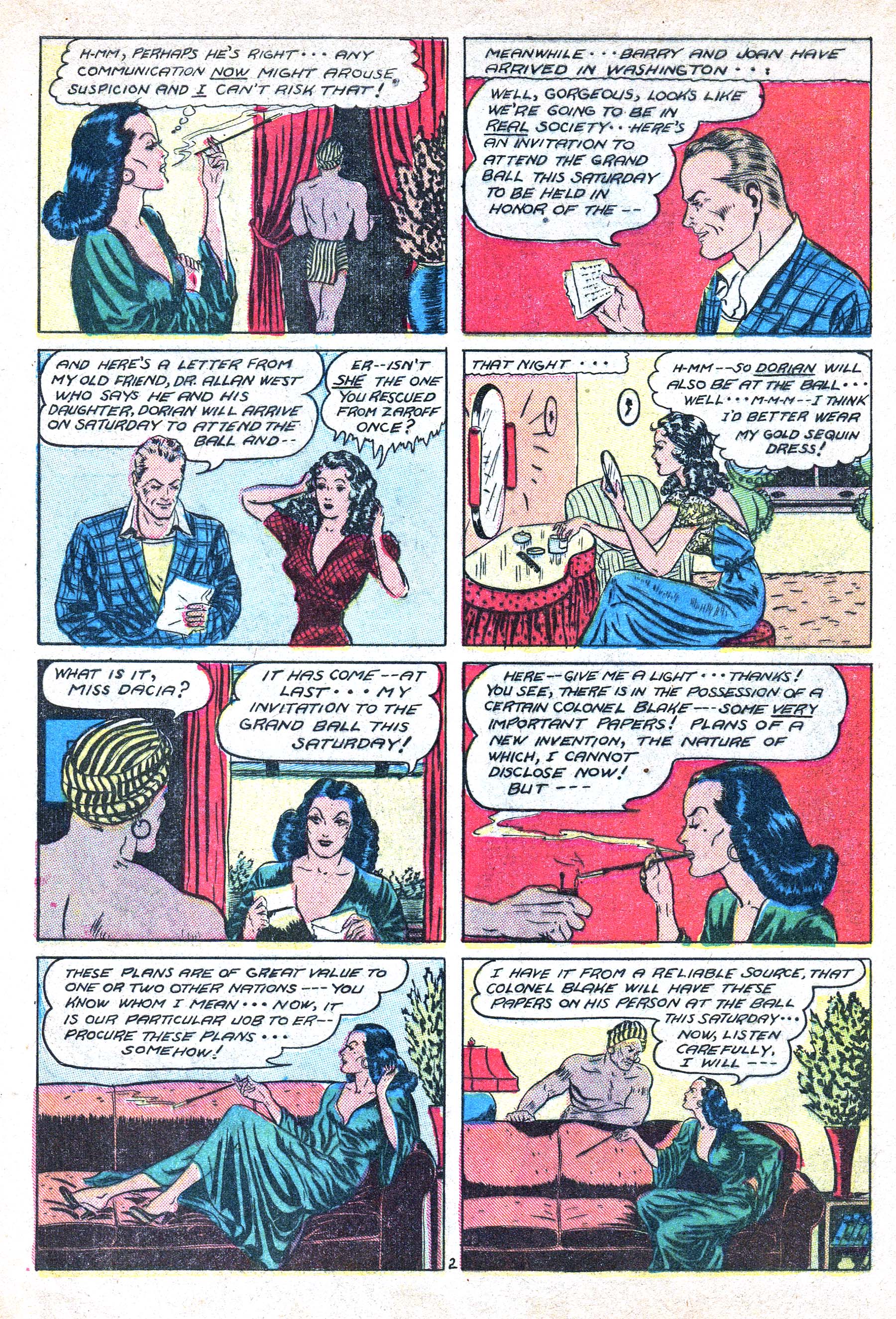 Read online Amazing Mystery Funnies comic -  Issue #15 - 11