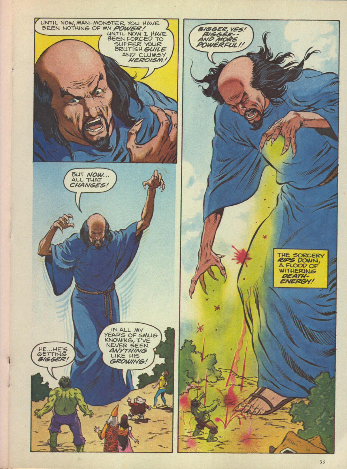 Read online Hulk (1978) comic -  Issue #21 - 33