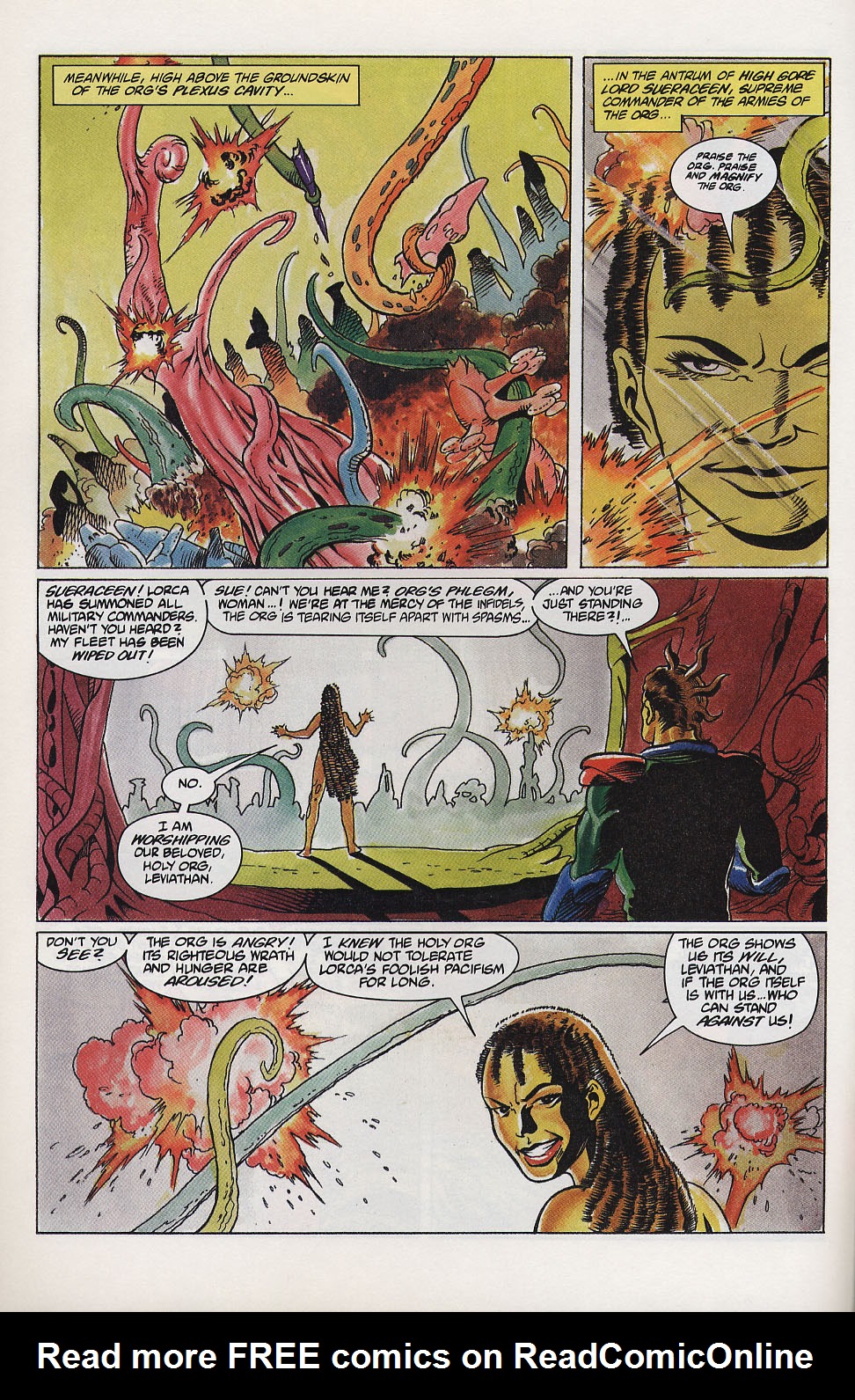 Read online Warriors of Plasm comic -  Issue #11 - 13