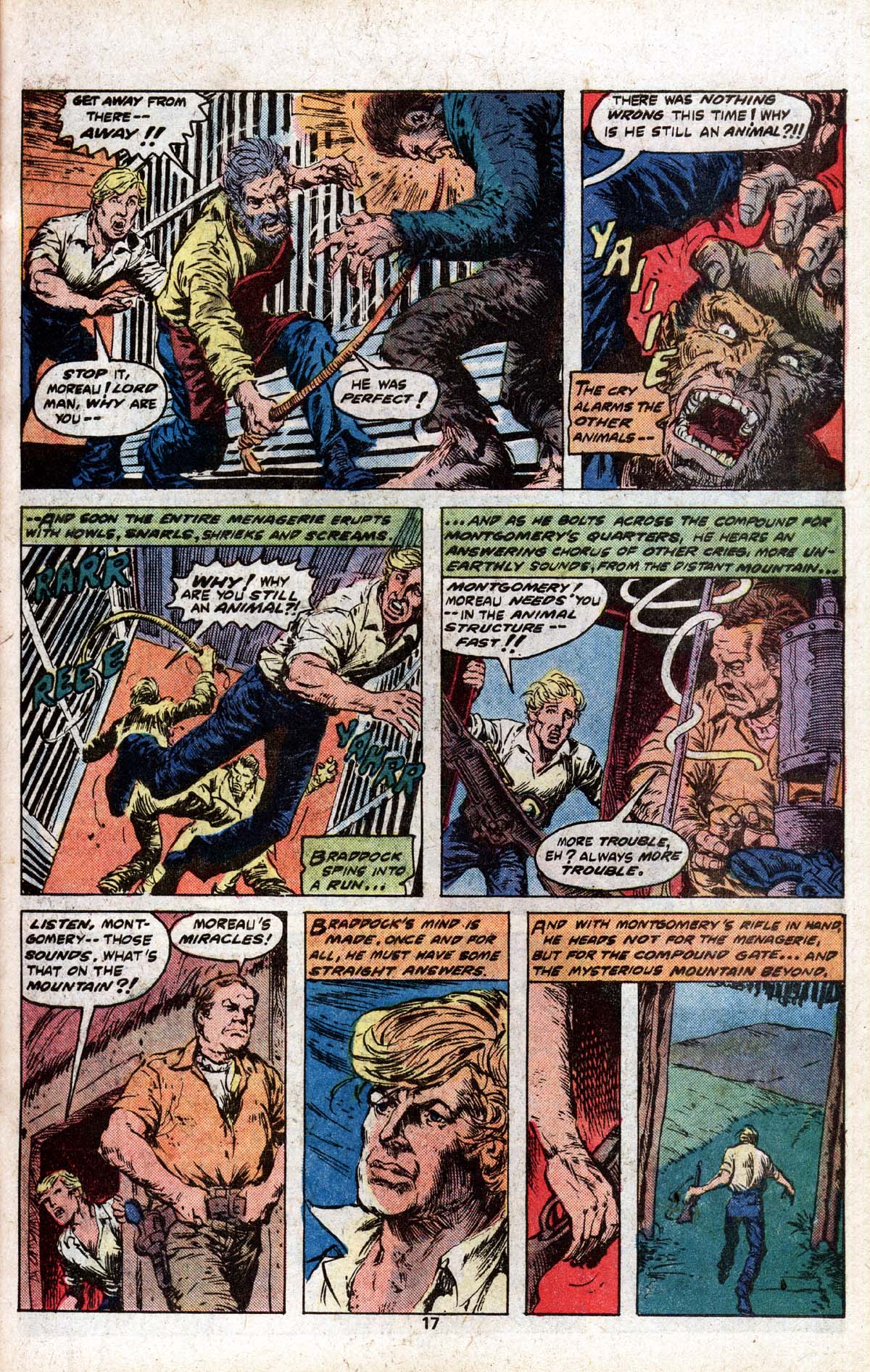 Read online The Island of Dr. Moreau (1977) comic -  Issue # Full - 15