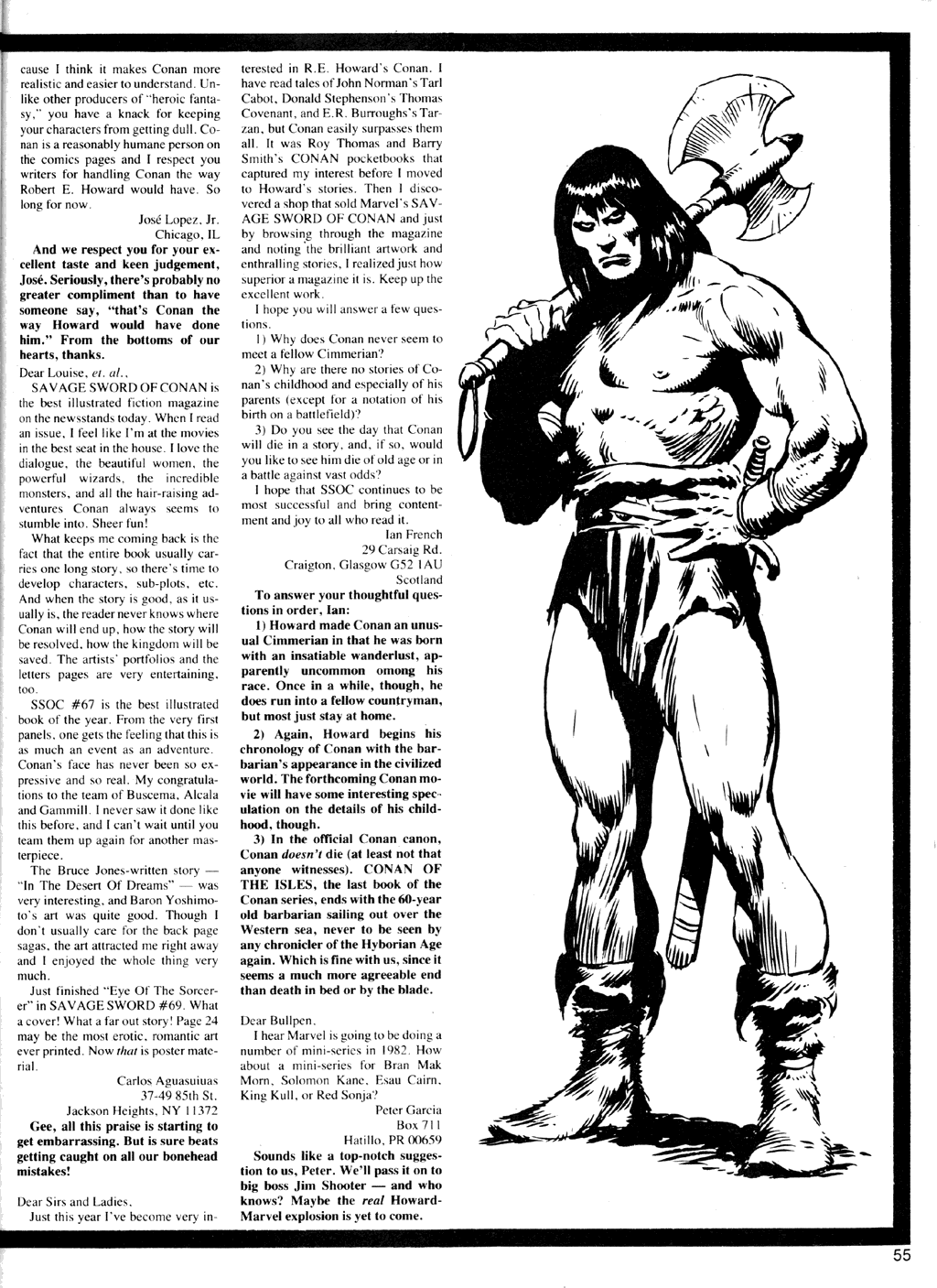 Read online The Savage Sword Of Conan comic -  Issue #72 - 55
