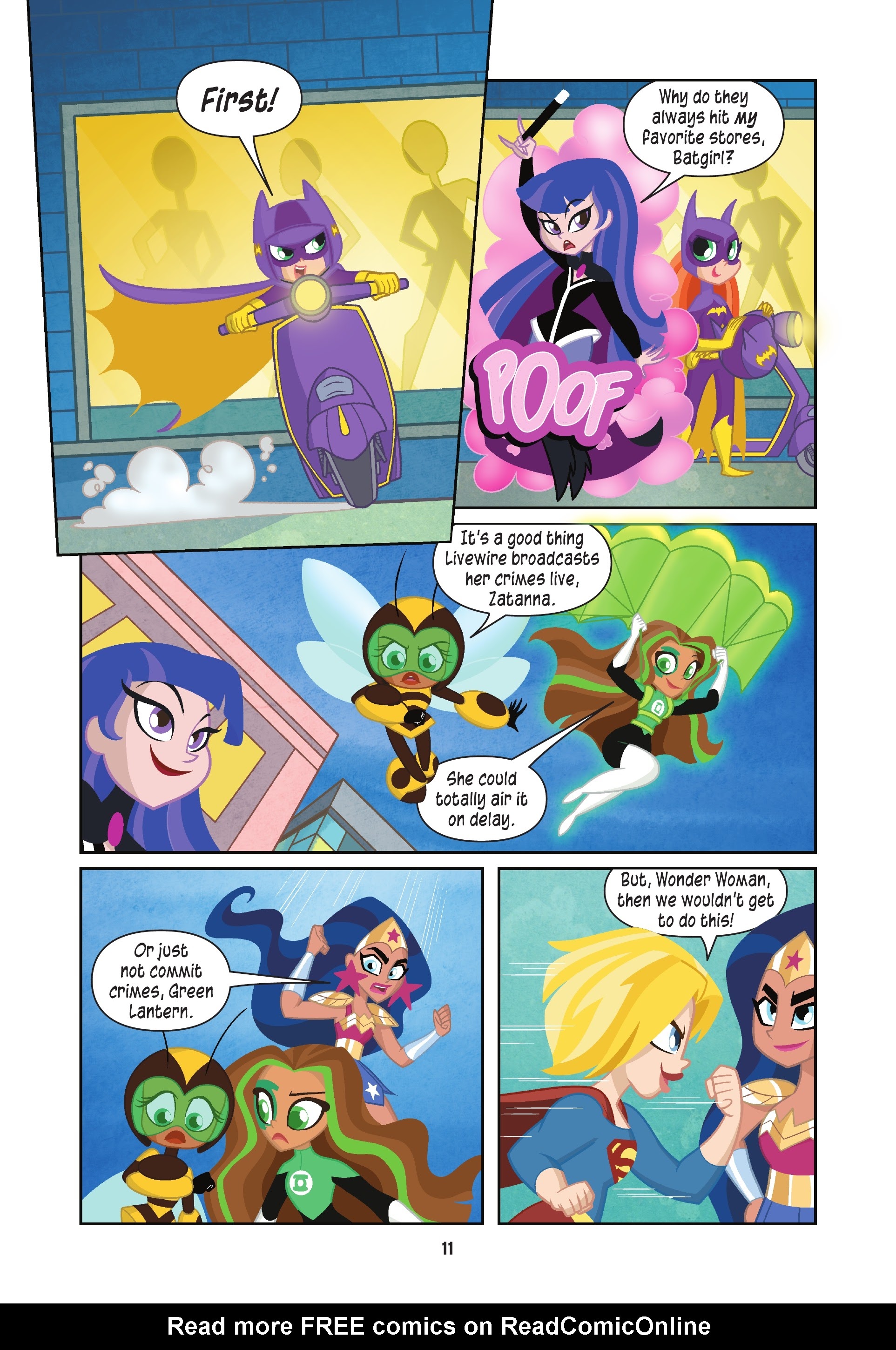 Read online Teen Titans Go!/DC Super Hero Girls: Exchange Students comic -  Issue # TPB (Part 1) - 10