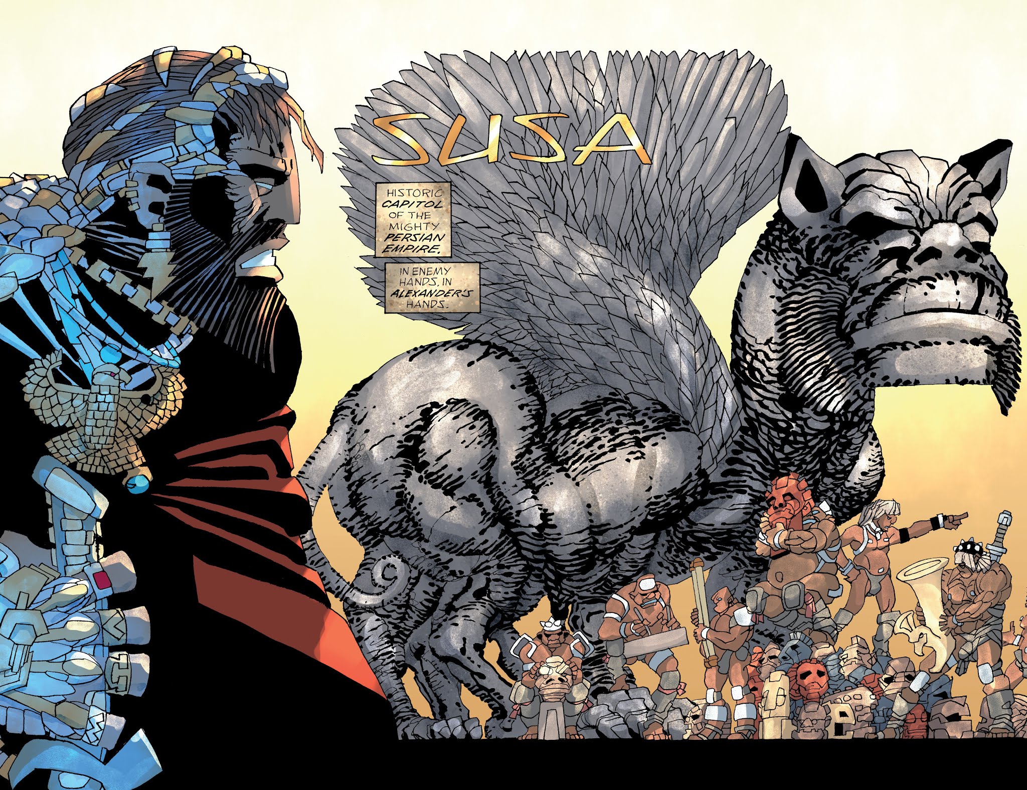 Read online Xerxes: The Fall of the House of Darius and the Rise of Alexander comic -  Issue #5 - 17