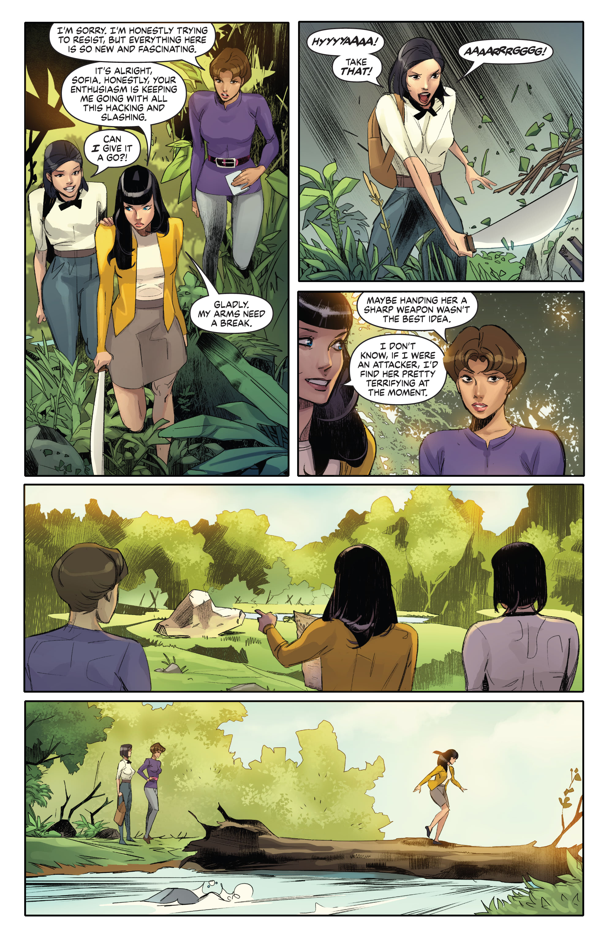 Read online Bettie Page: The Alien Agenda comic -  Issue #4 - 9