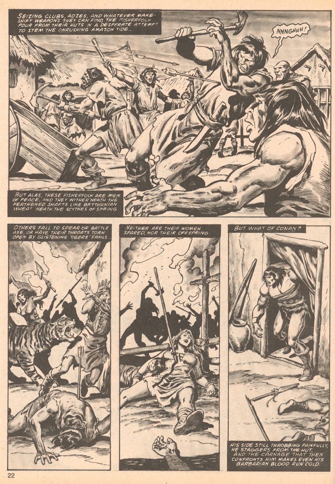 Read online The Savage Sword Of Conan comic -  Issue #62 - 22