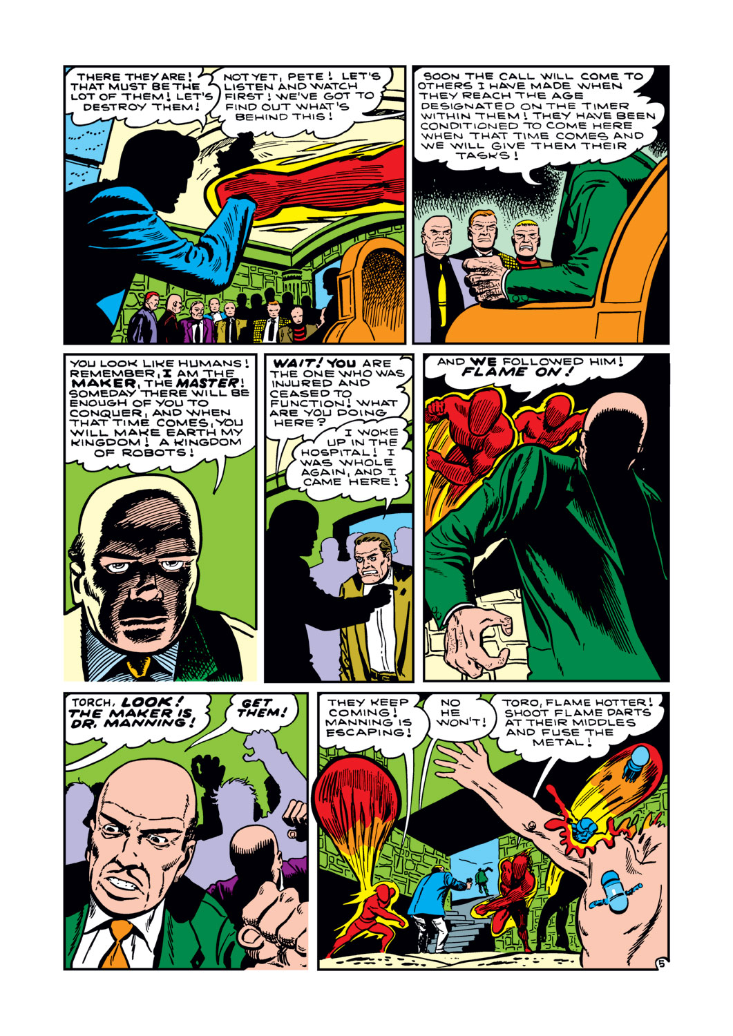 Read online The Human Torch (1940) comic -  Issue #37 - 26