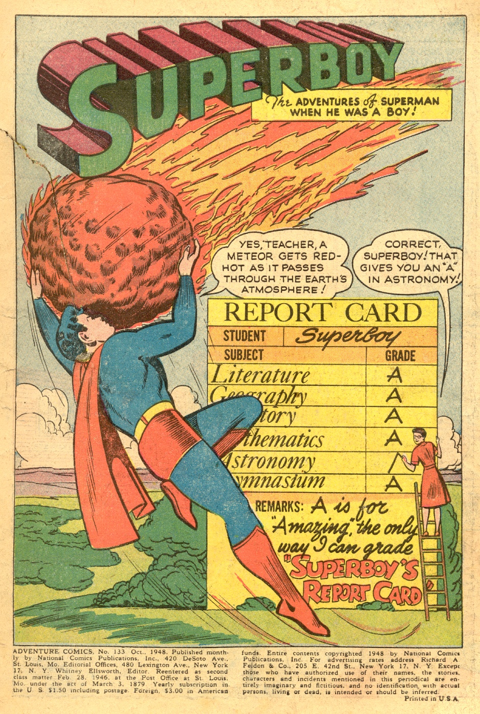Adventure Comics (1938) issue 133 - Page 3